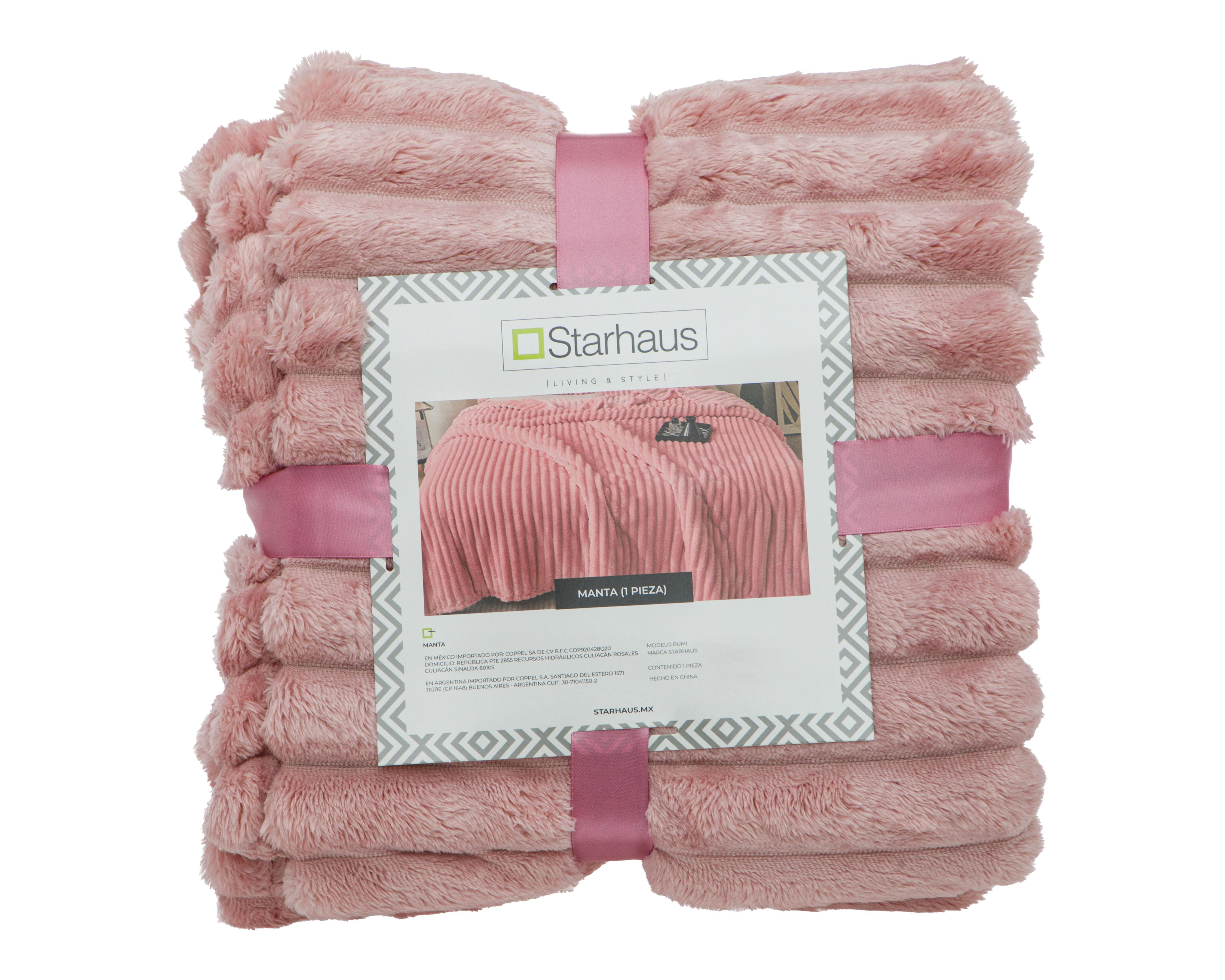Foto 4 | Manta Individual Starhaus Rumi Rosa