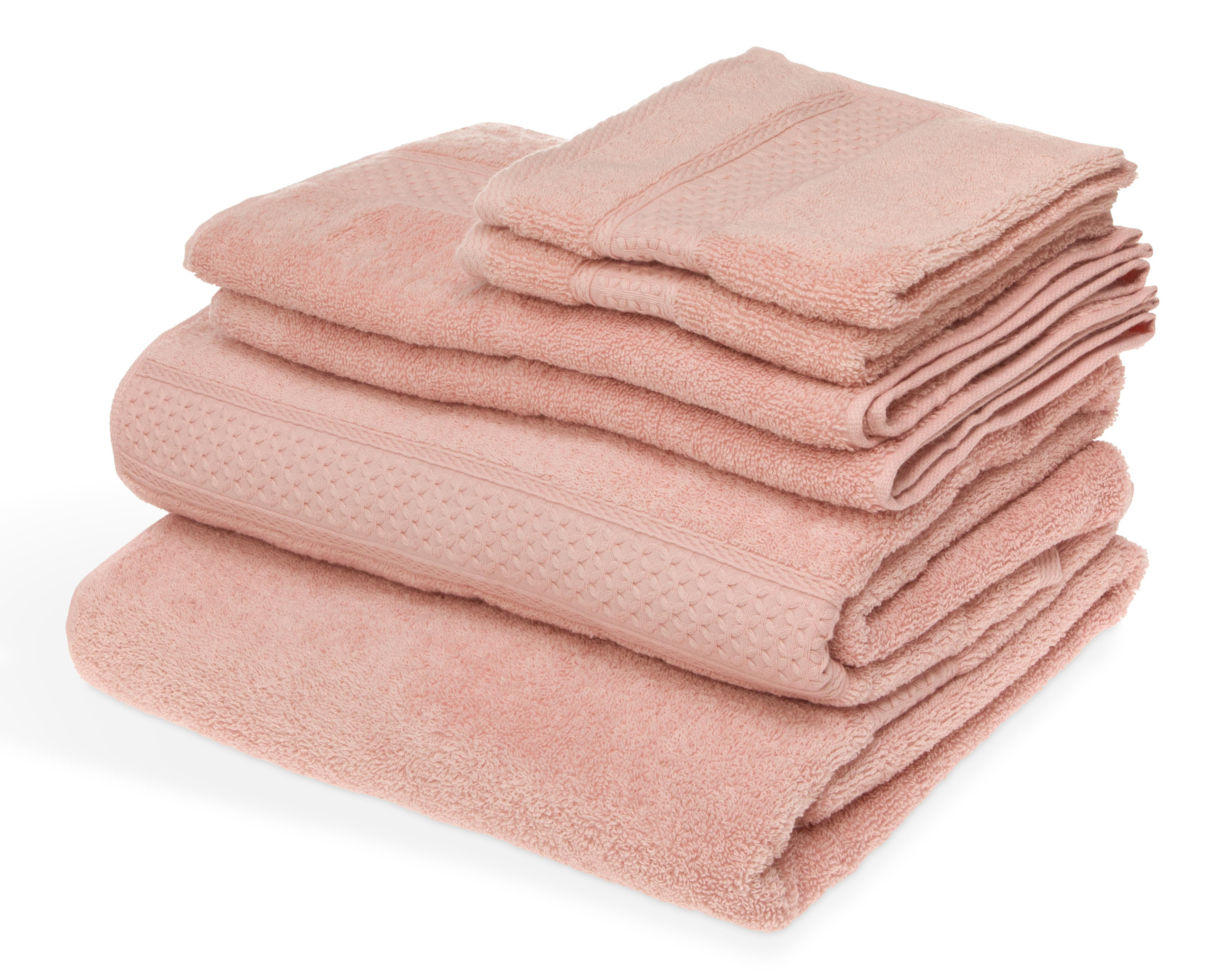Toalla Starhaus Aurora Rosa 6 Piezas $569