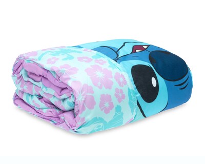 Foto 2 | Edredón Individual con Funda para Almohada Providencia Stitch Estampado 2 Piezas