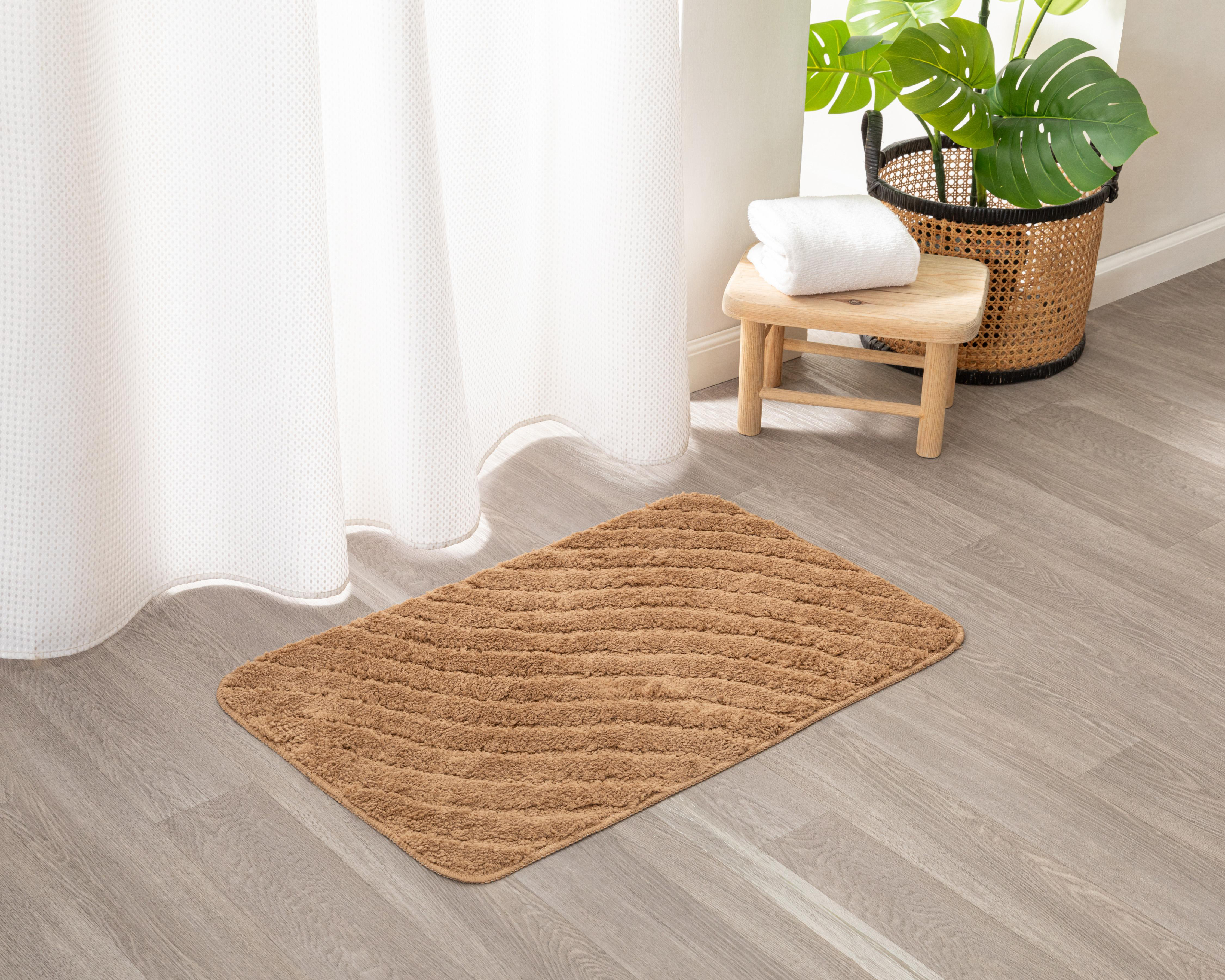 Foto 5 pulgar | Tapete para Baño Starhaus Beige