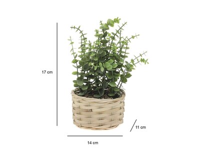 Foto 5 | Planta Artificial con Maceta Starhaus 27 cm
