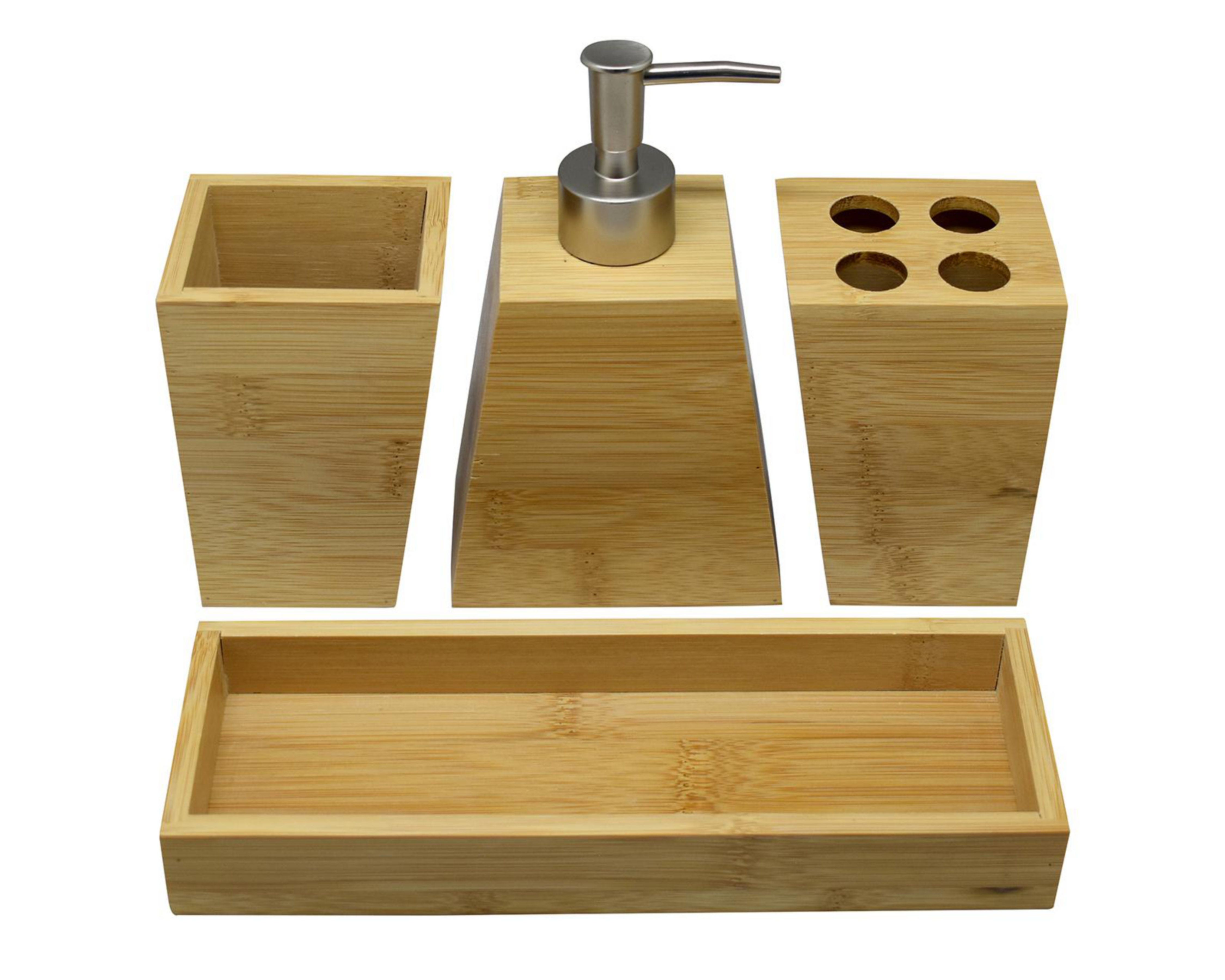 Foto 1 | Accesorios de Baño Starhaus para Lavar Manos y Dientes 4 Piezas