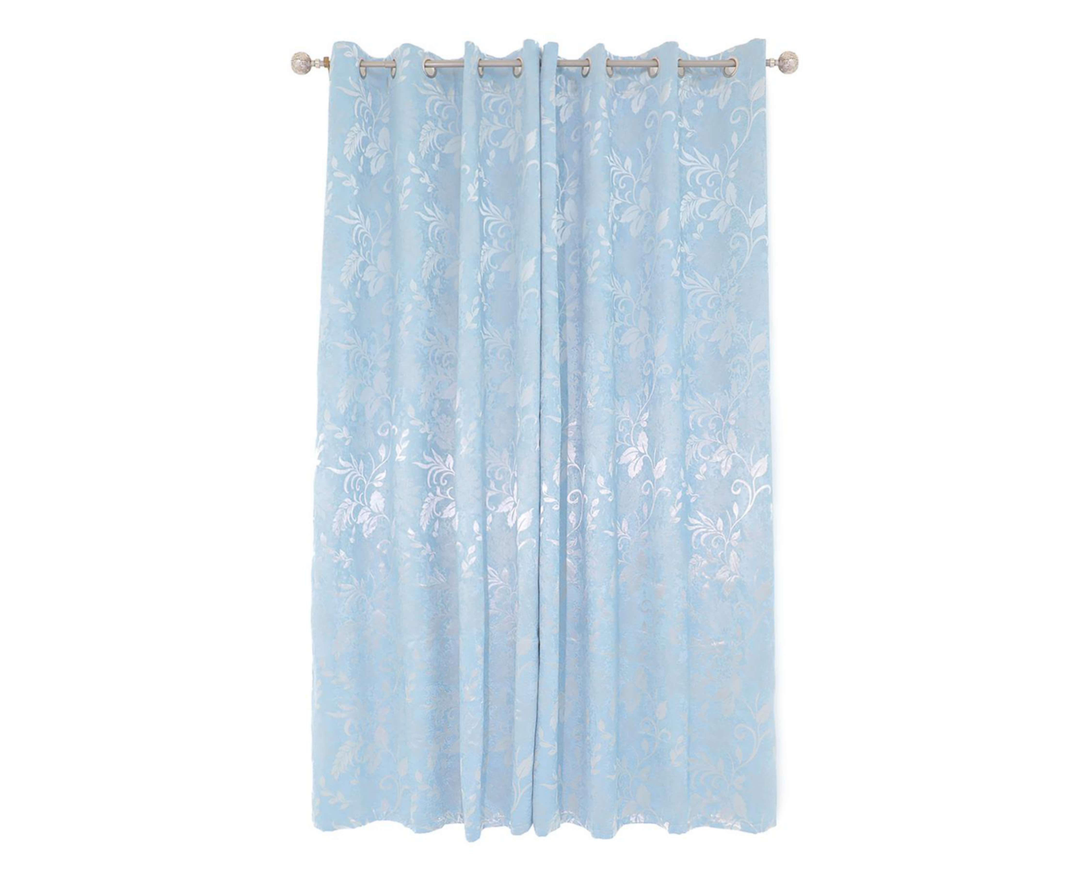 Foto 2 | Cortinas Molly 280 x 225 cm Azul