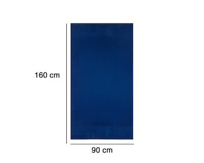 Foto 5 | Toalla de Baño Completo Starhaus Tencel Azul Marino