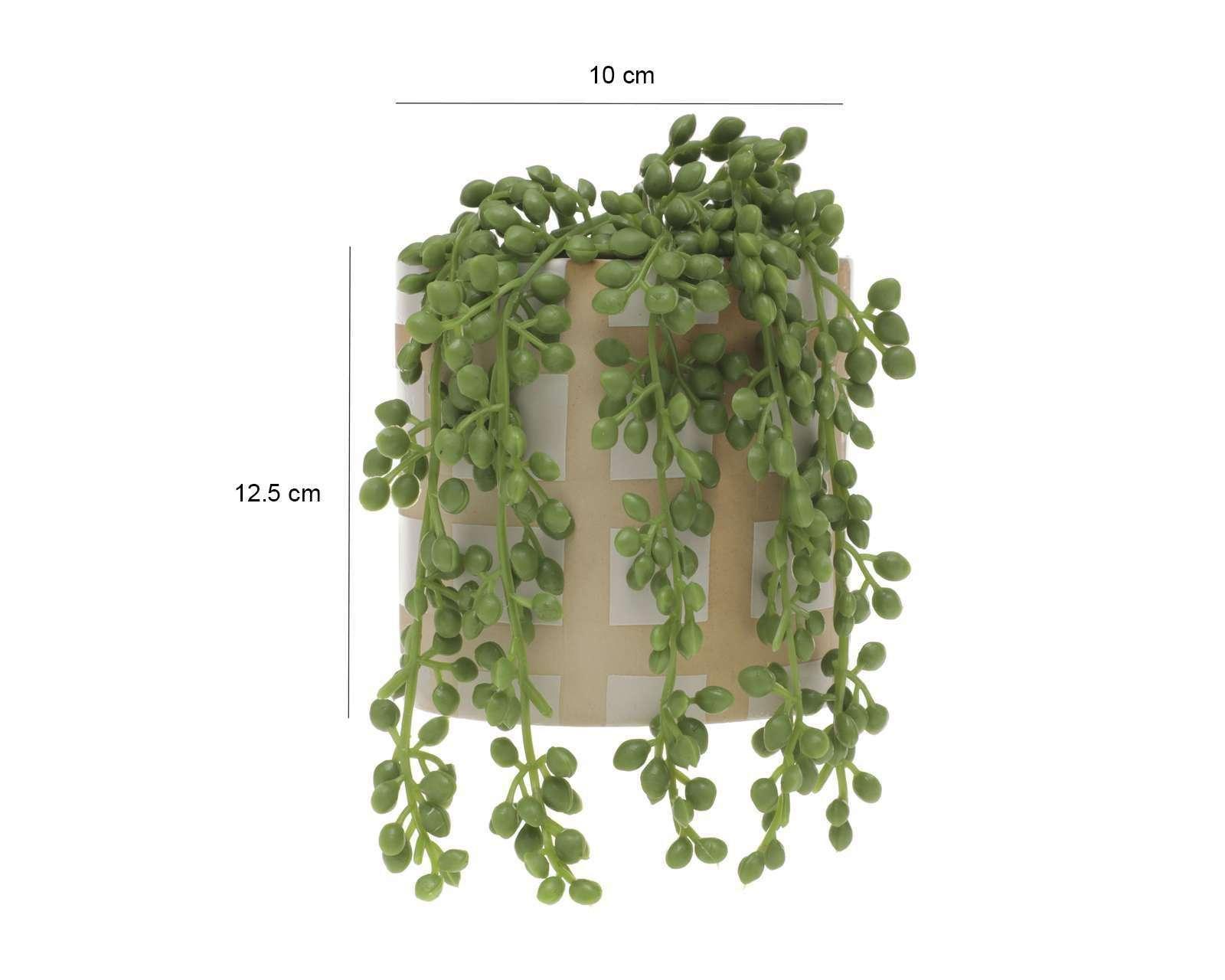 Foto 6 pulgar | Planta Artificial con Maceta Starhaus 12.5 cm