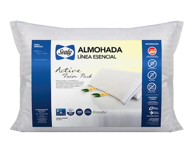 Foto 2 | Almohada Sealy Active Twin Pack Estándar Semi Firme