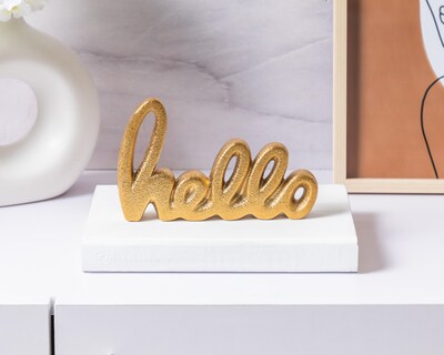 Foto 5 | Letrero Decorativo Hello