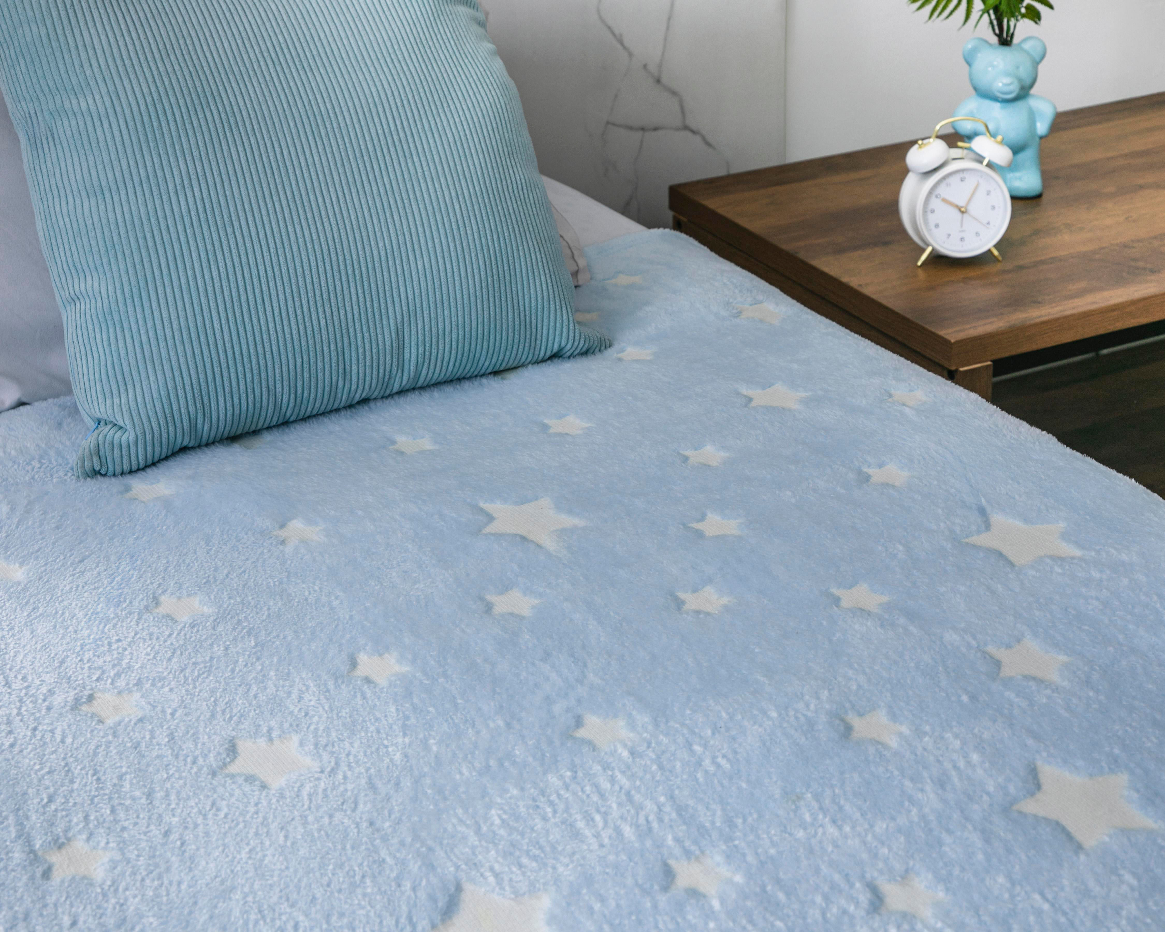 Frazada Infantil Starhaus Estrella Azul $219
