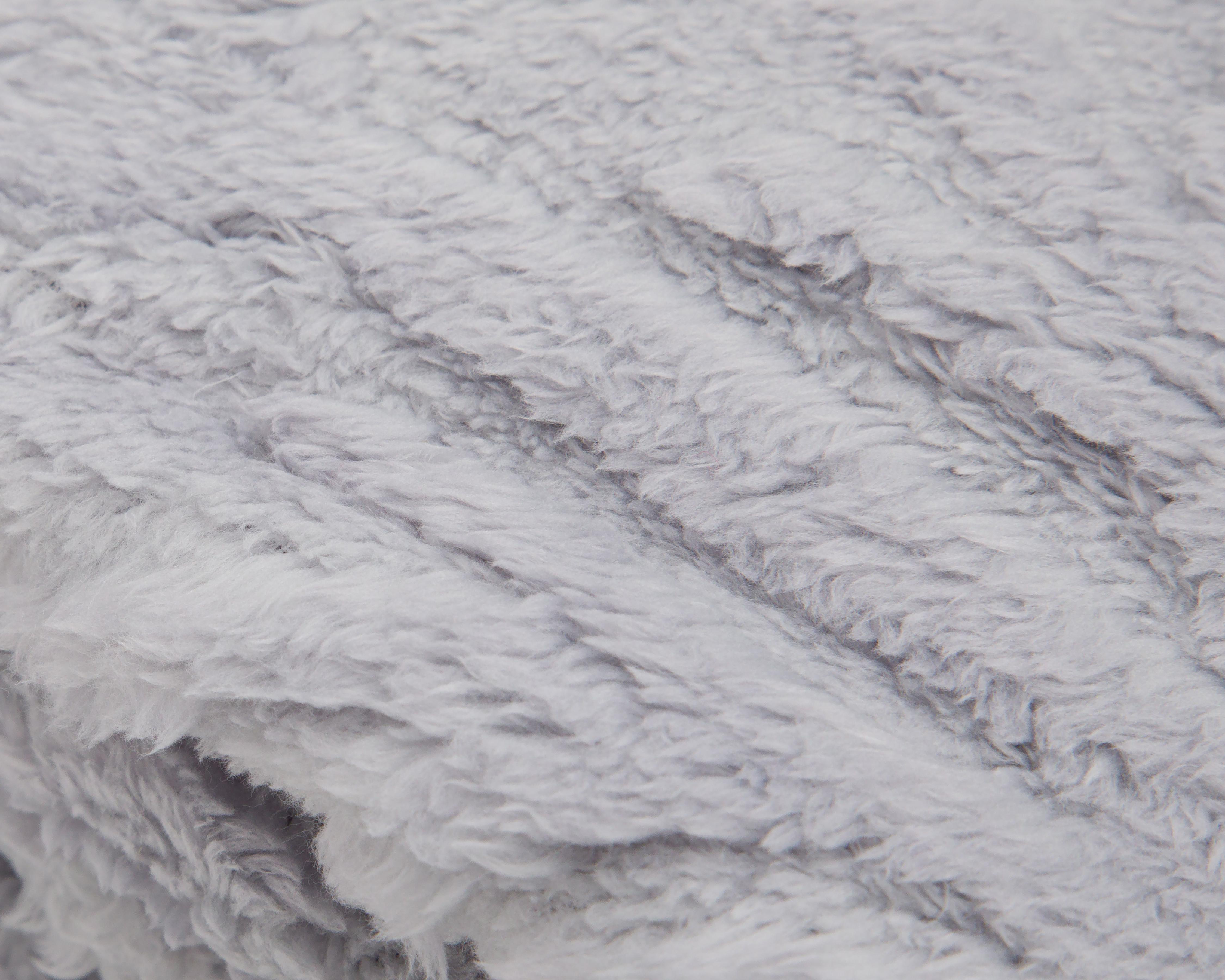 Foto 4 pulgar | Frazada Starhaus Snow Flakes Gris
