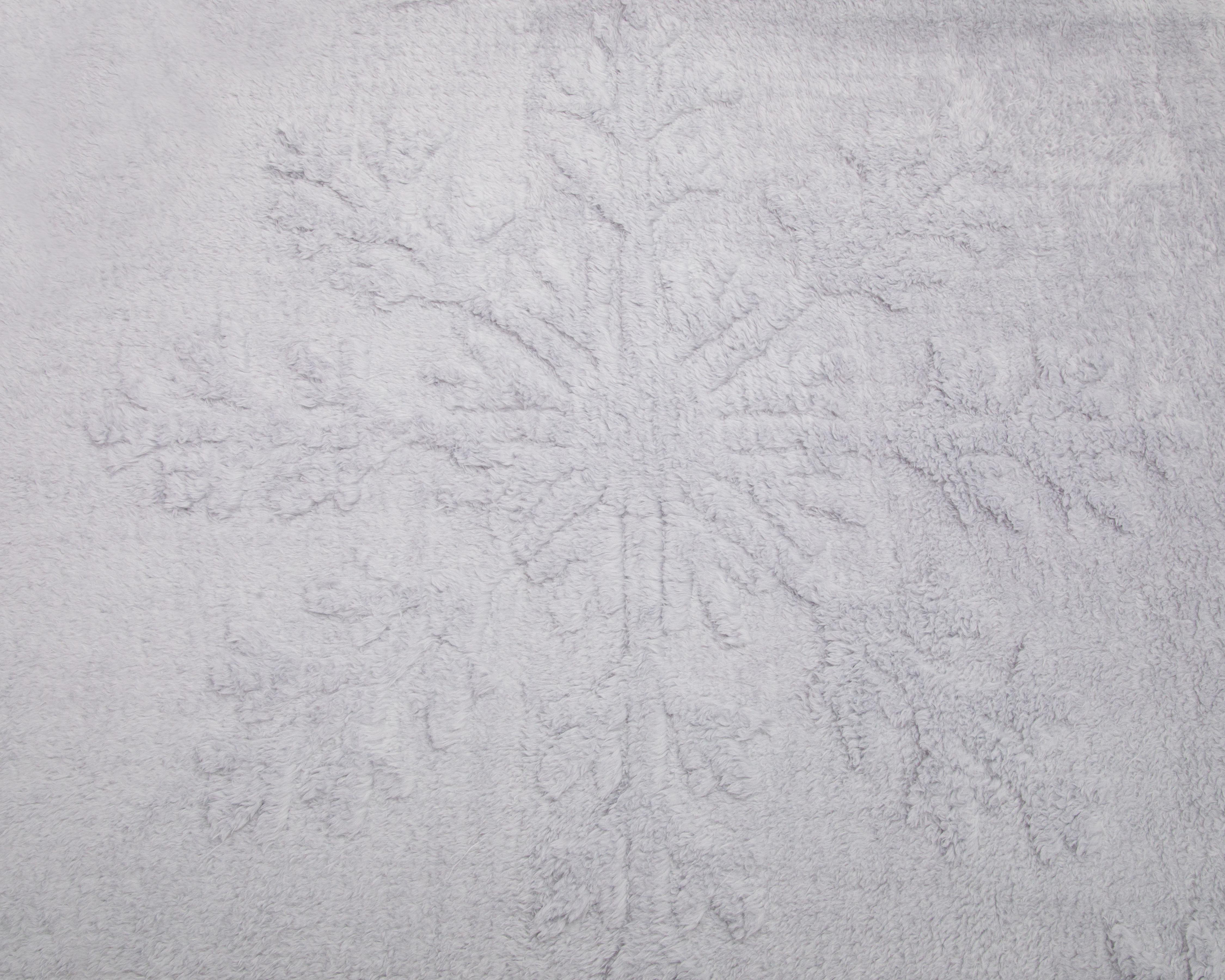 Foto 5 pulgar | Frazada Starhaus Snow Flakes Gris