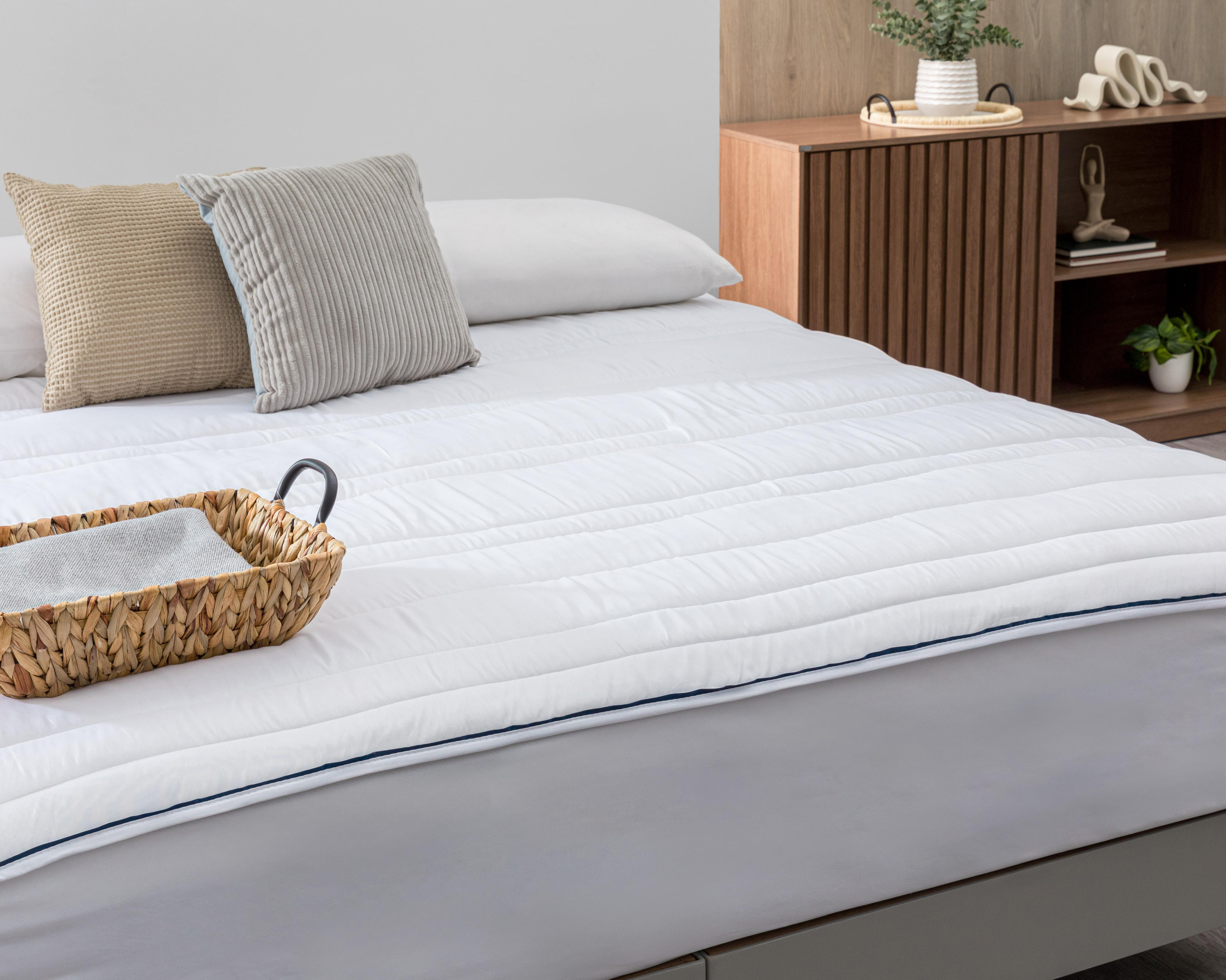 Foto 1 | Protector de Colchón King Size Starhaus High Blanco