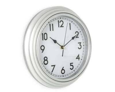 Foto 2 | Reloj de Pared Larissa Plata