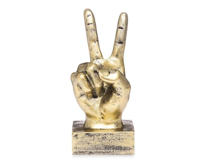 Foto 2 | Escultura Mano Love and Peace