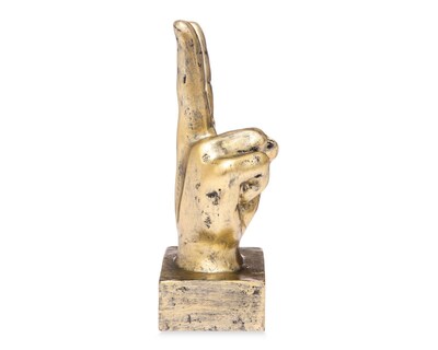 Foto 3 | Escultura Mano Love and Peace