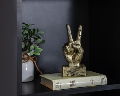 Foto 5 | Escultura Mano Love and Peace