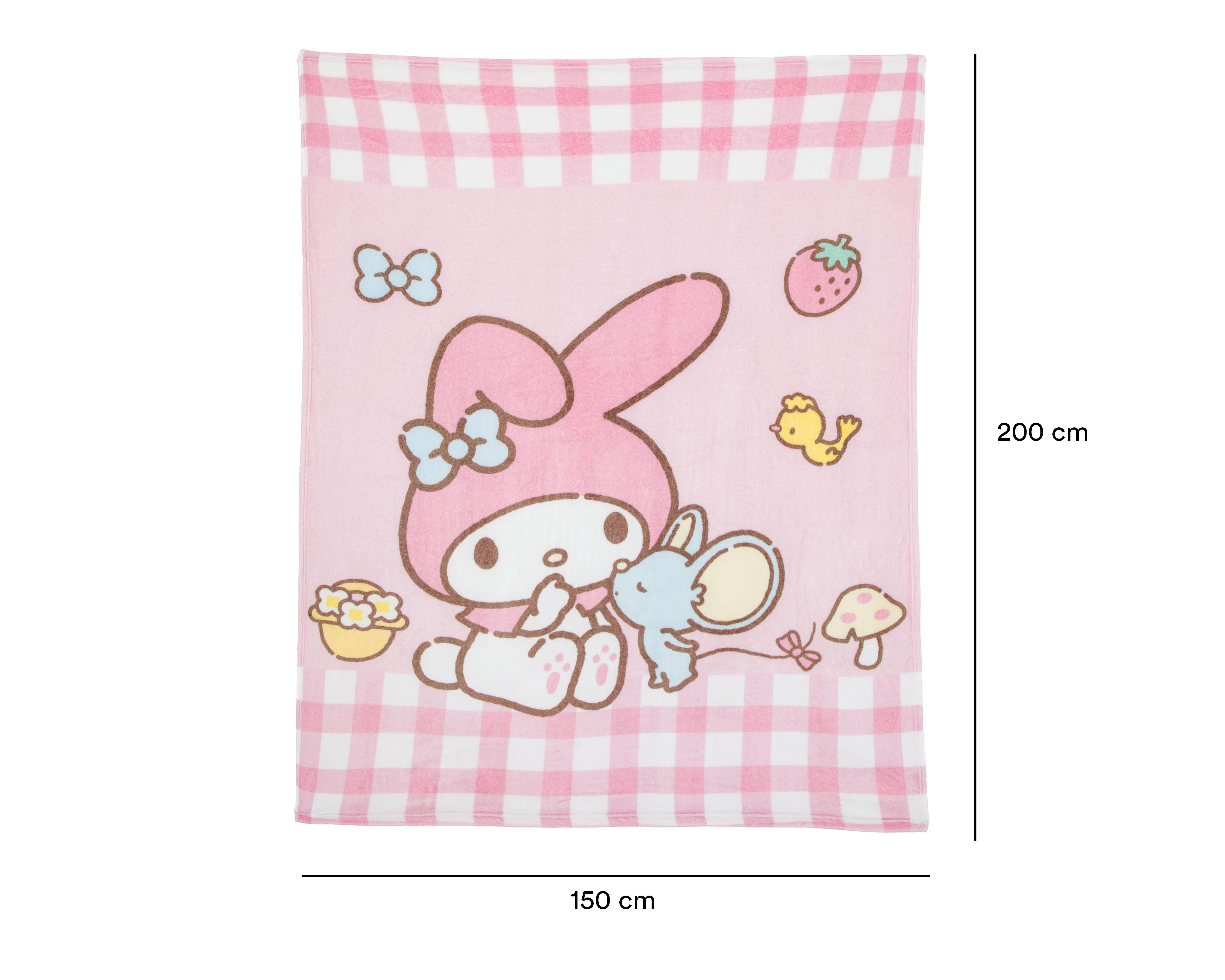 Foto 5 | Cobertor Individual Providencia My Melody Rosa