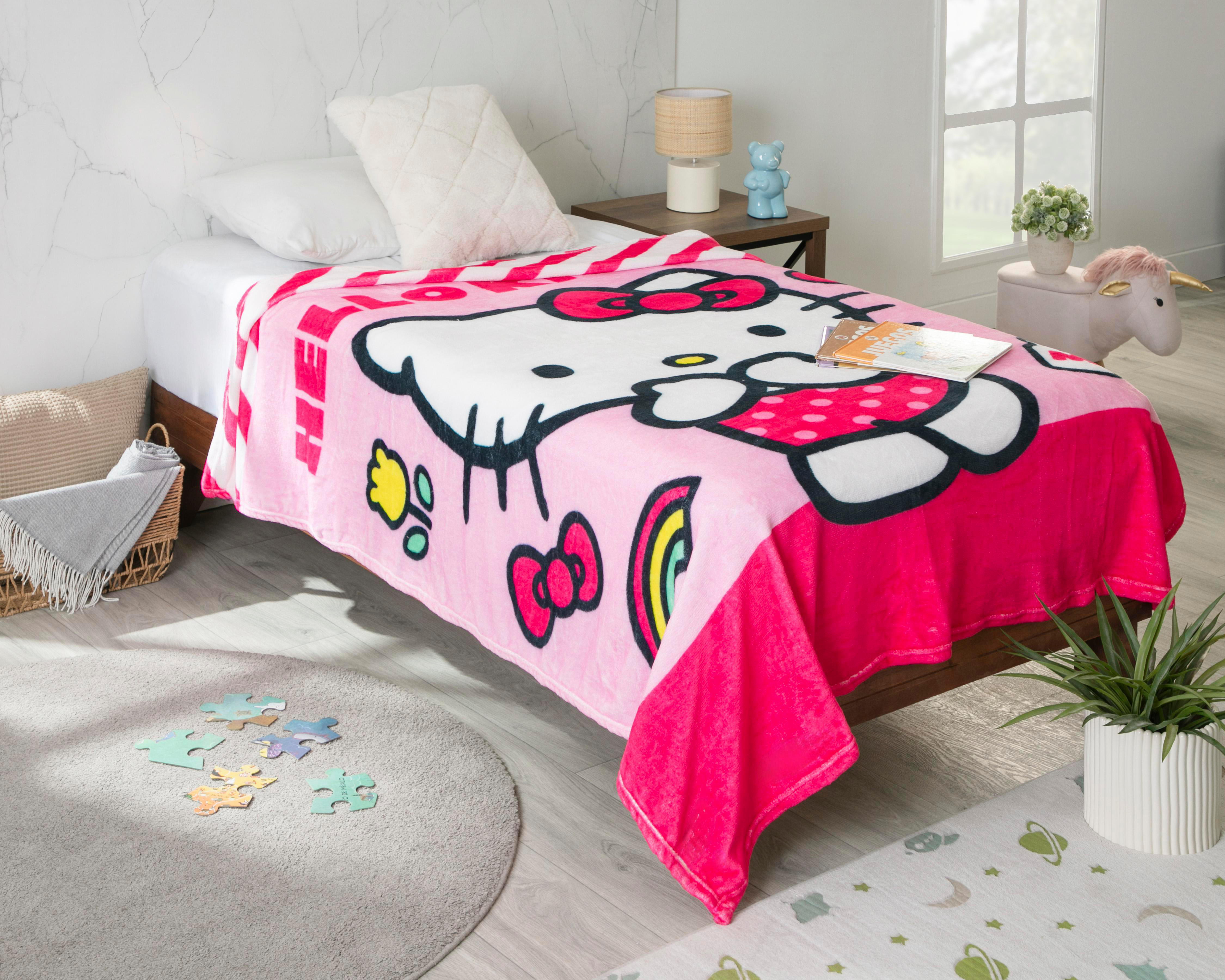 Foto 1 | Cobertor Individual Providencia Hello Kitty Estampado