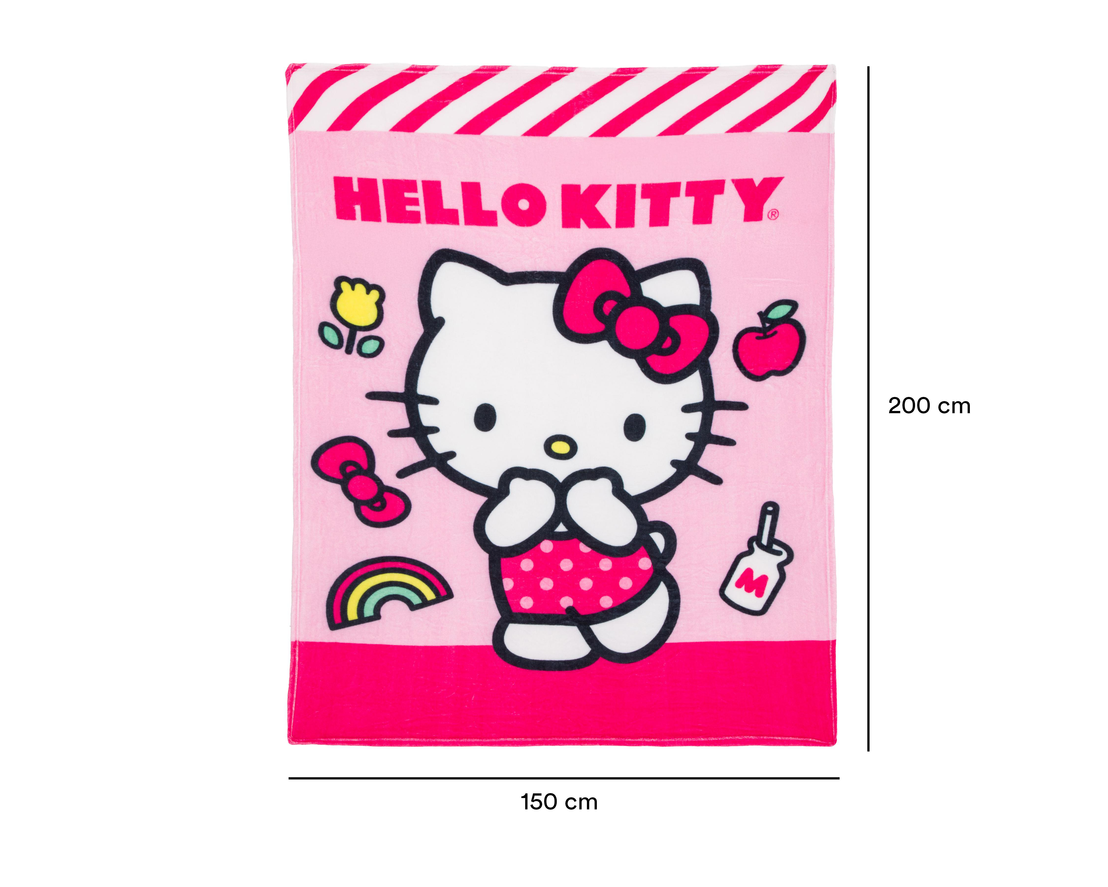 Foto 6 pulgar | Cobertor Individual Providencia Hello Kitty Estampado