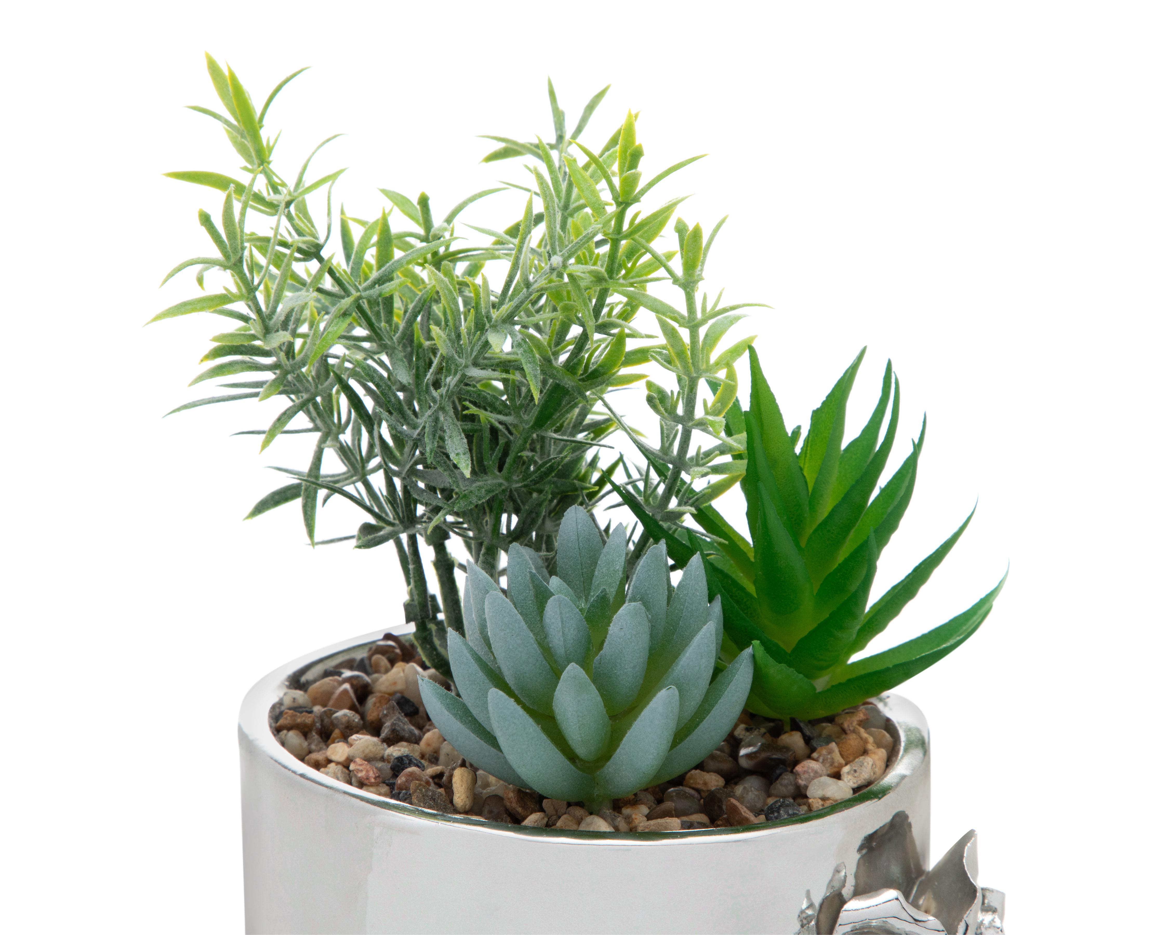 Foto 5 pulgar | Planta Artificial con Maceta Starhaus 21 cm
