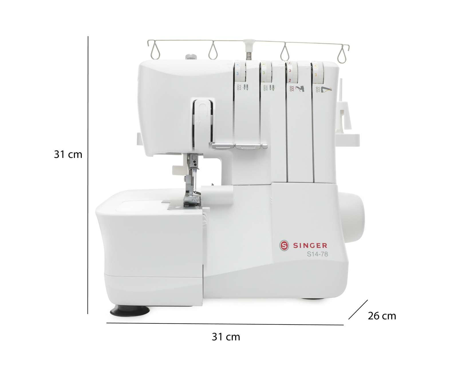 Foto 5 pulgar | Máquina de Coser Singer Overlock S14 Portátil