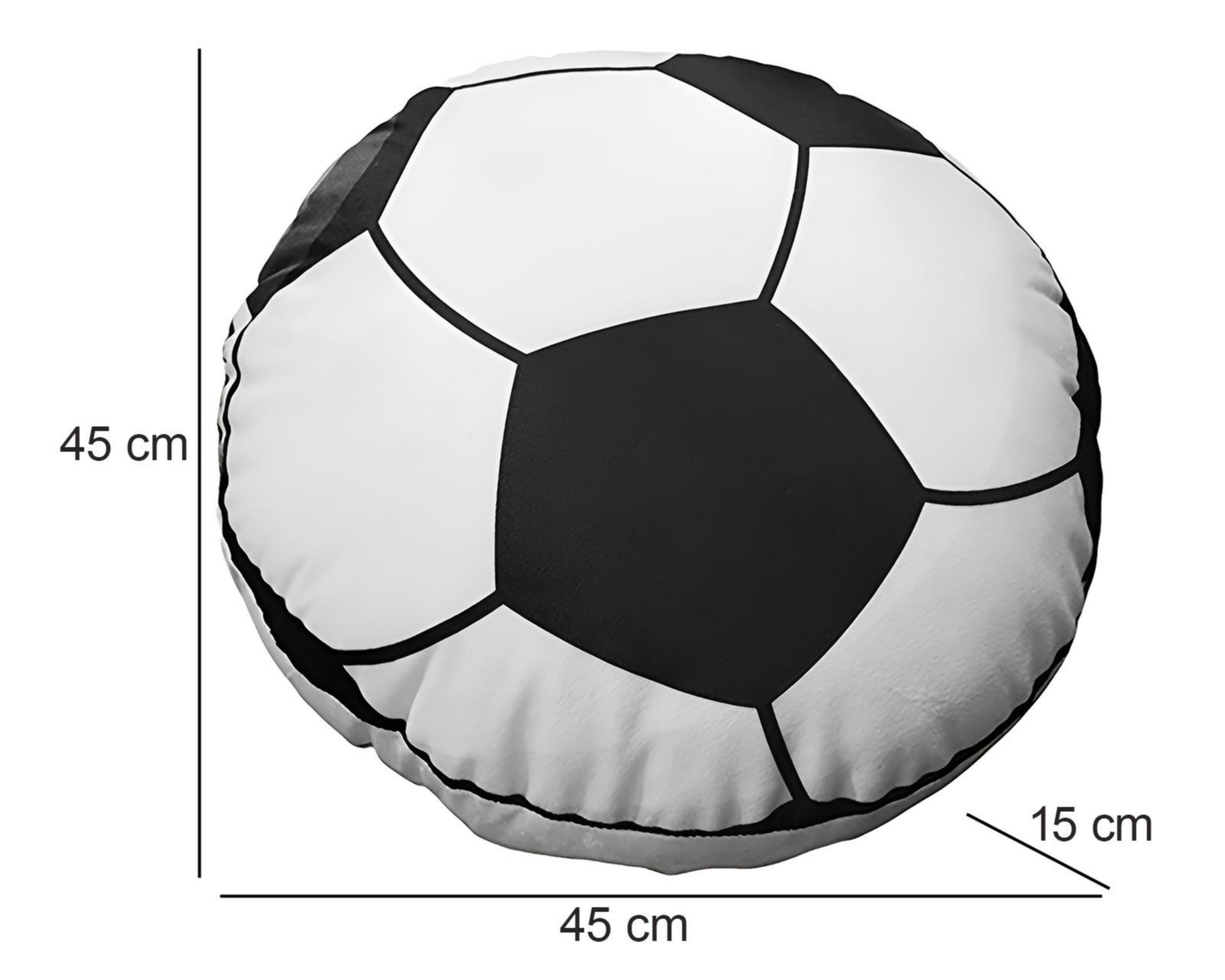 Foto 6 pulgar | Cojín Decorativo Futbol