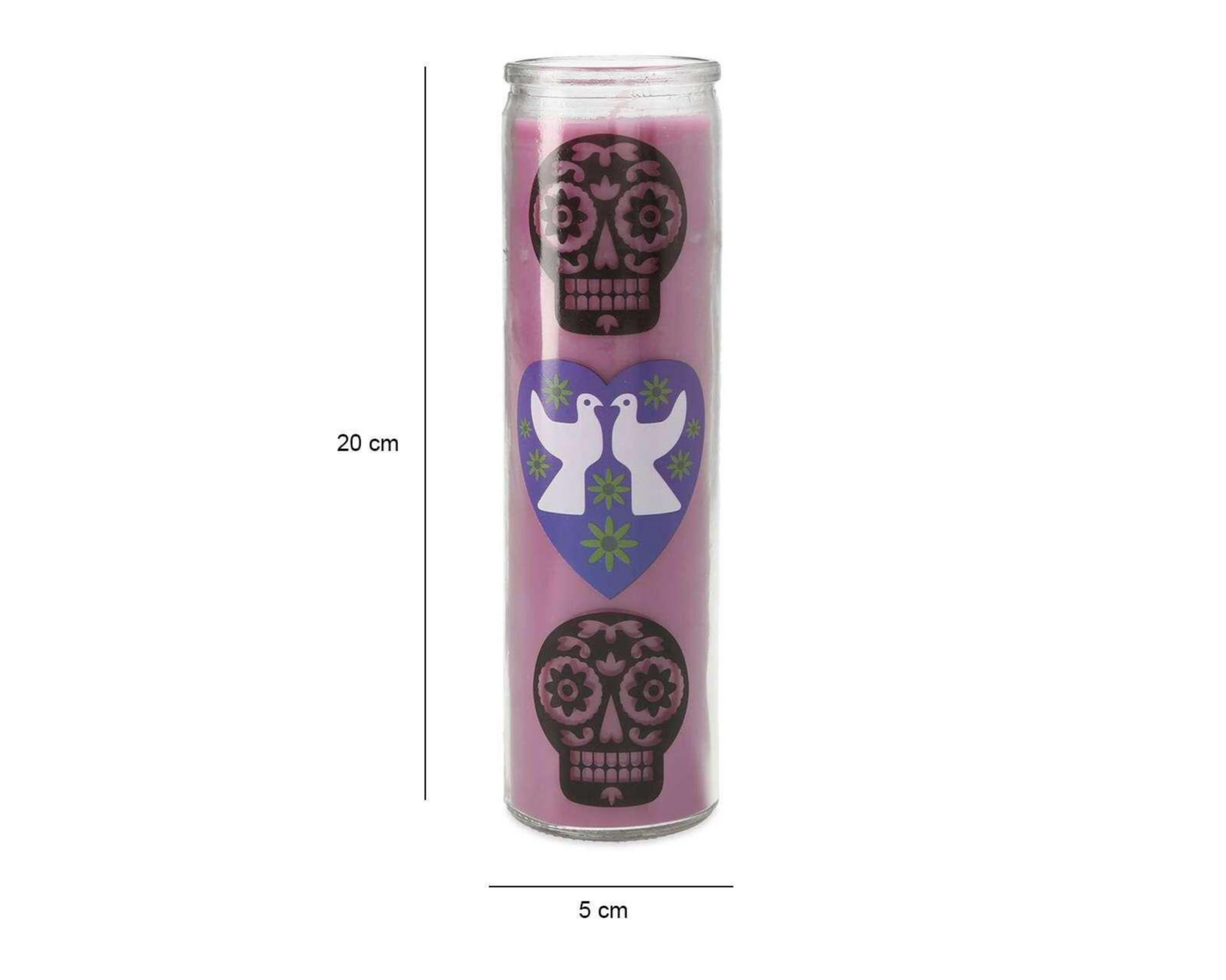 Foto 4 | Vela Decorativa Starhaus Día de Muertos