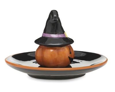 Foto 2 | Plato Decorativo Calabaza Bruja