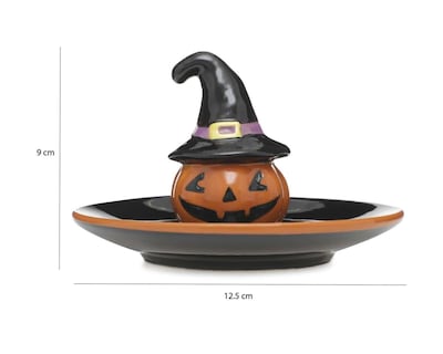 Foto 5 | Plato Decorativo Calabaza Bruja