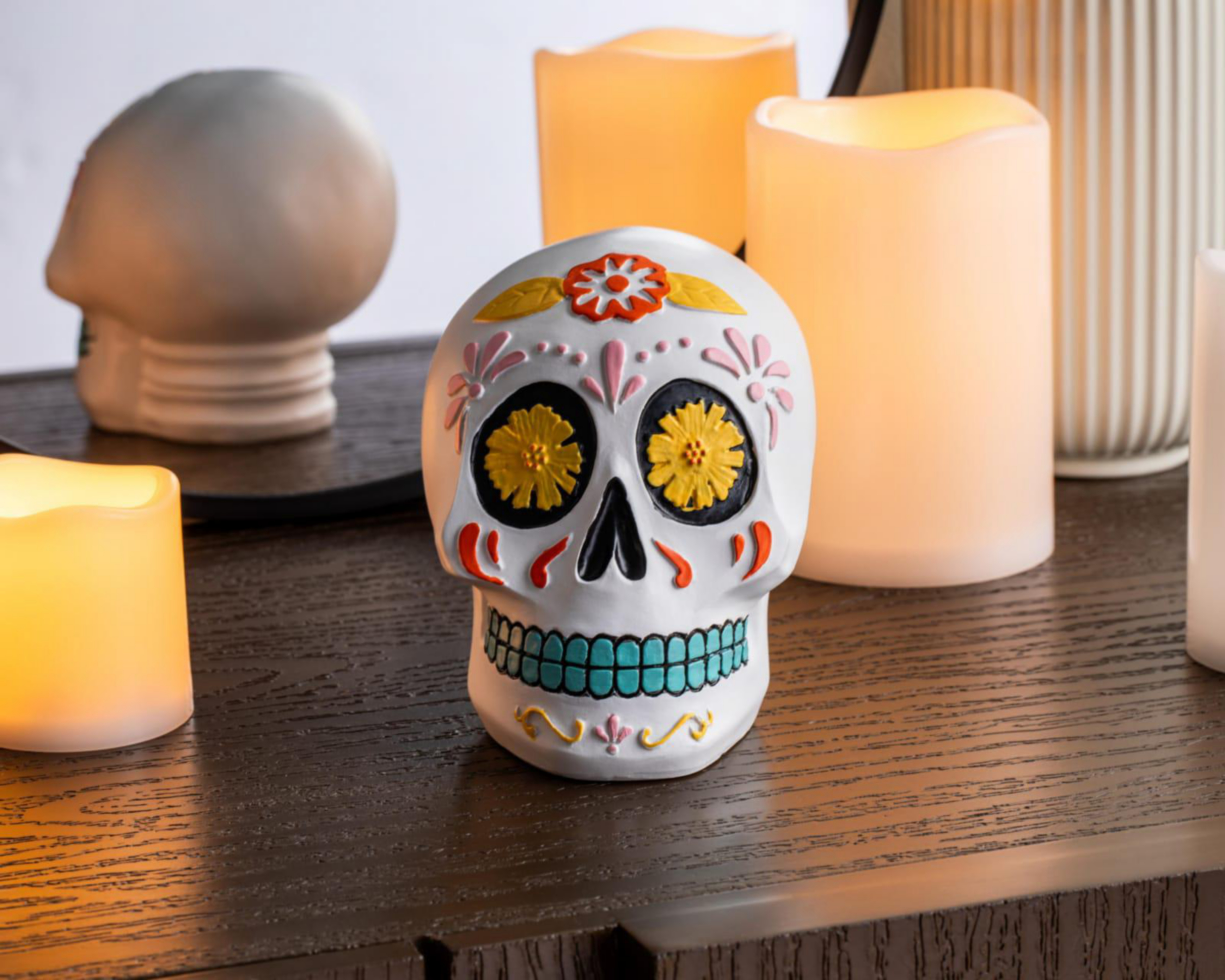 Foto 4 | Escultura Calavera Día de Muertos