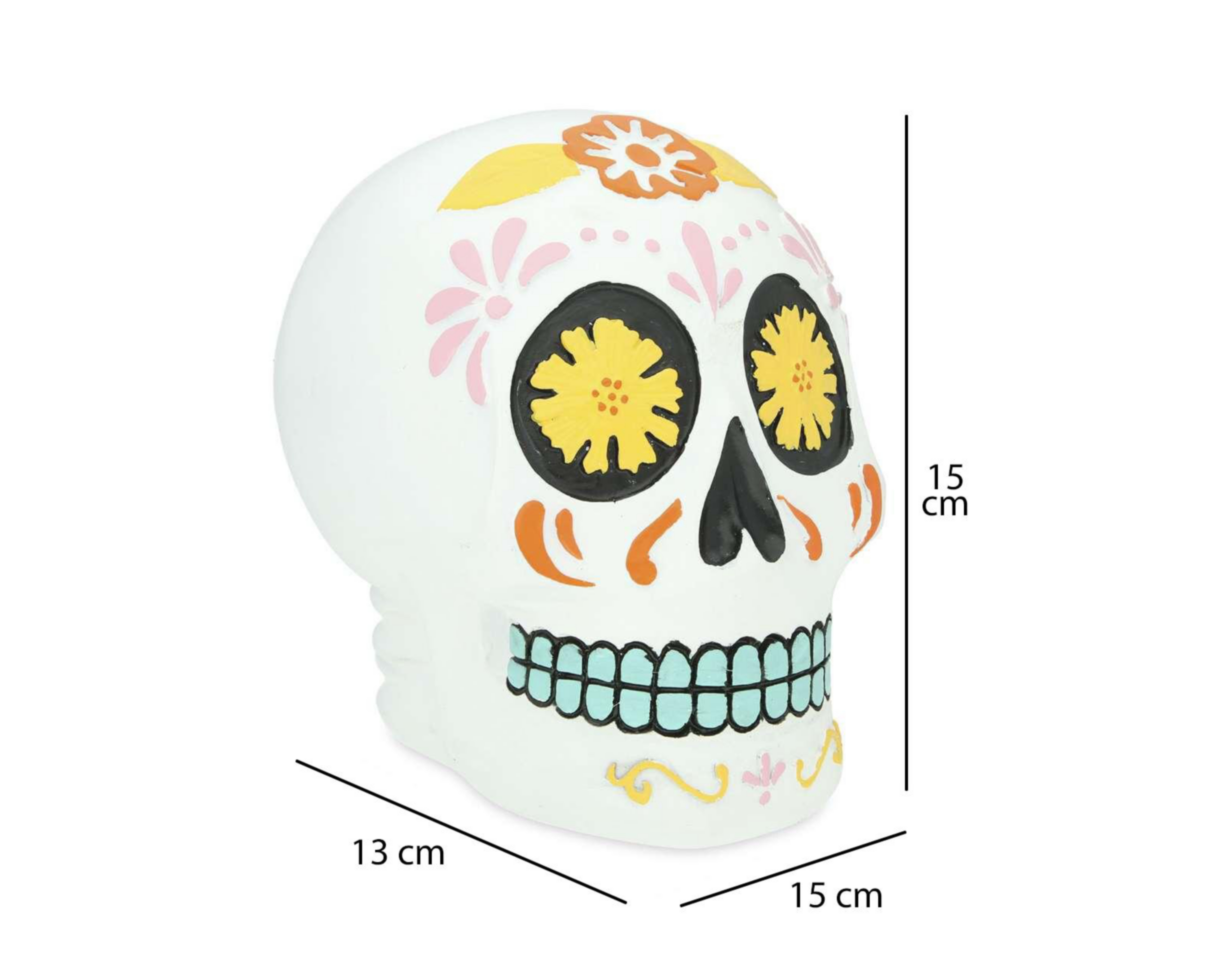 Foto 5 | Escultura Calavera Día de Muertos