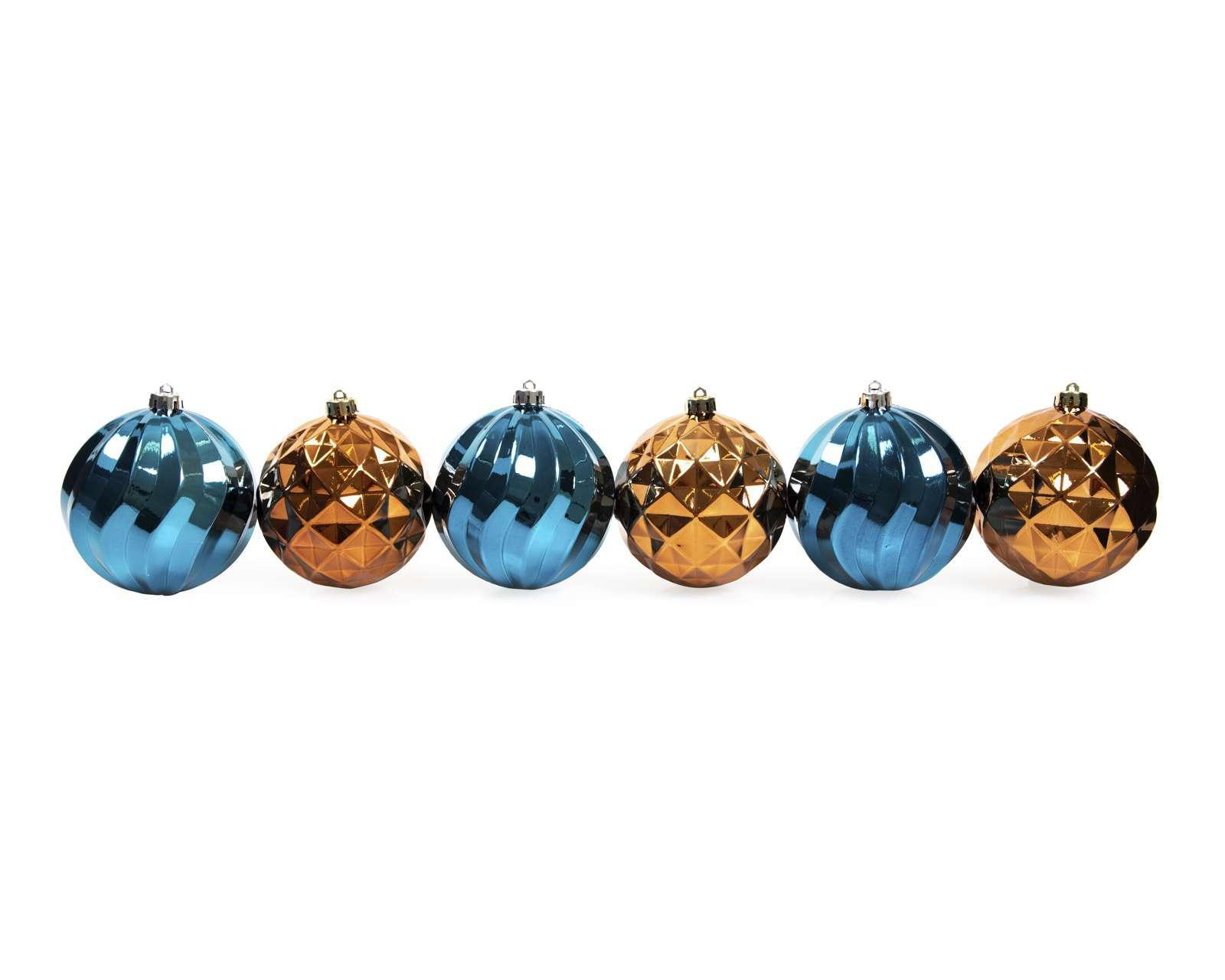 Foto 1 | Esferas Navideñas Mokish B (6 Piezas)