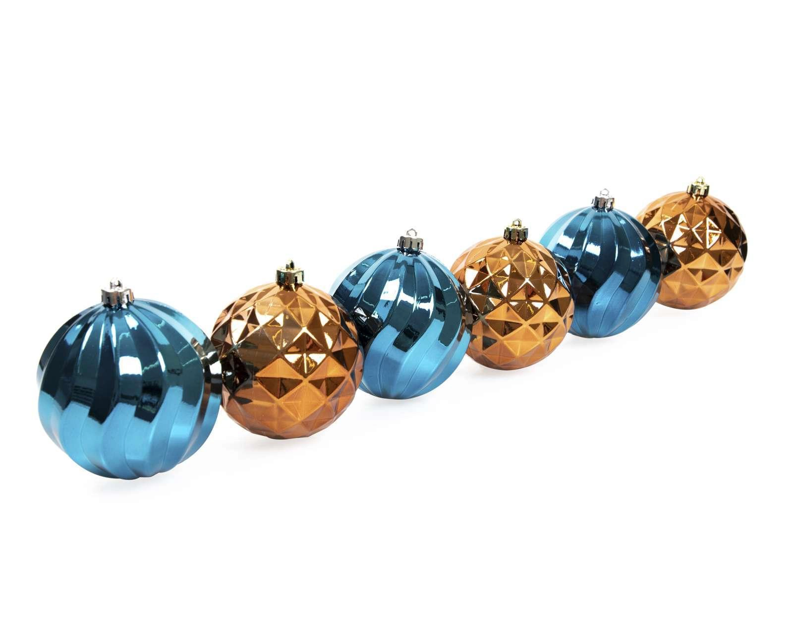 Foto 3 pulgar | Esferas Navideñas Mokish B (6 Piezas)