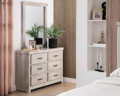 Foto 1 | Tocador Hampton Gris