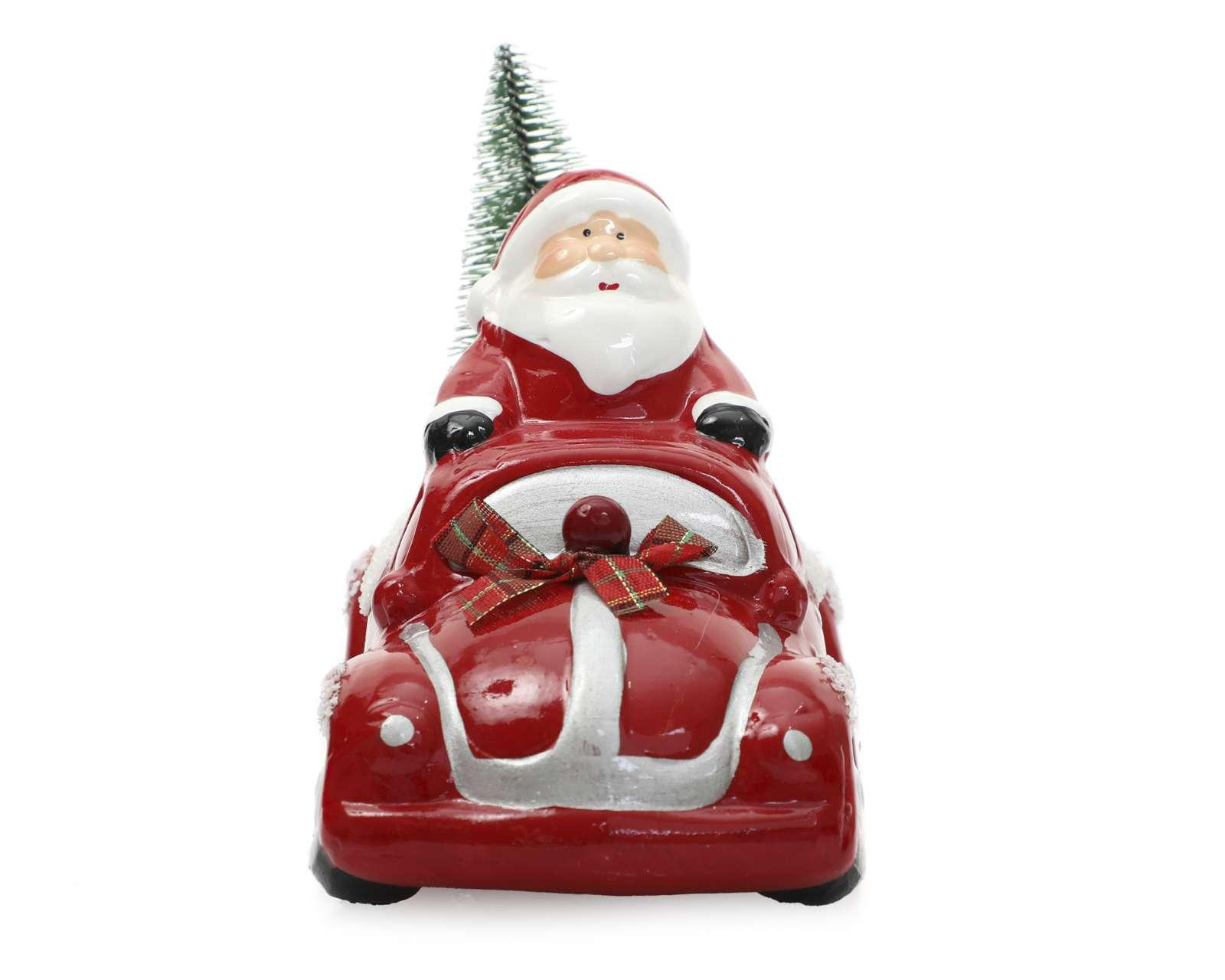 Foto 2 | Figura de Cerámica Starhaus Holidays Santa Ride