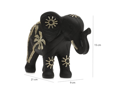 Foto 5 | Escultura de Elefante Khepri