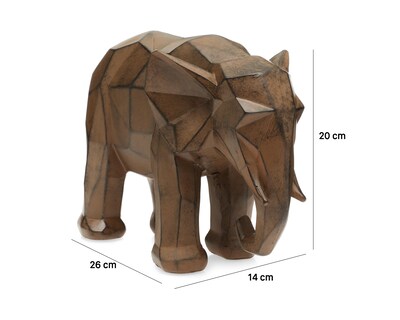 Foto 6 | Escultura de Elefante Dendera