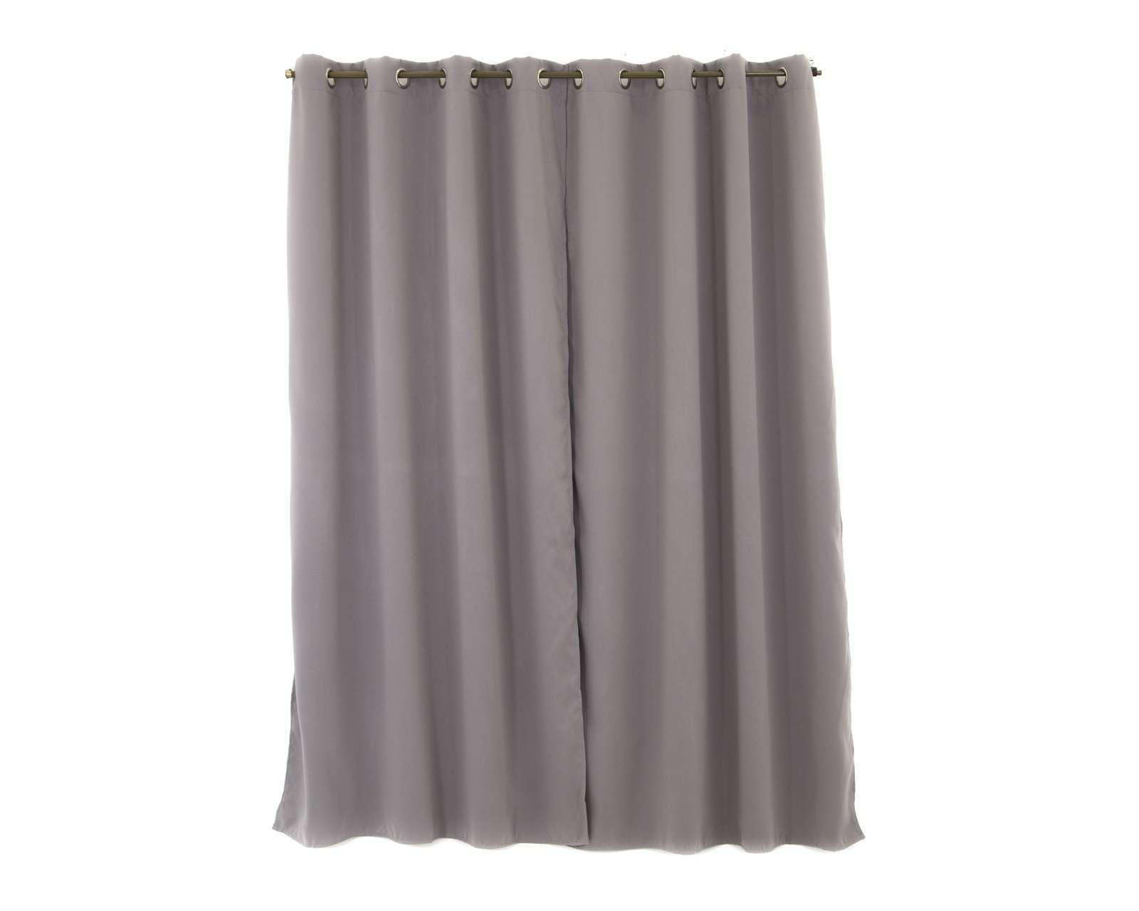 Foto 2 | Cortinas Black Out 280 x 225 cm Plata