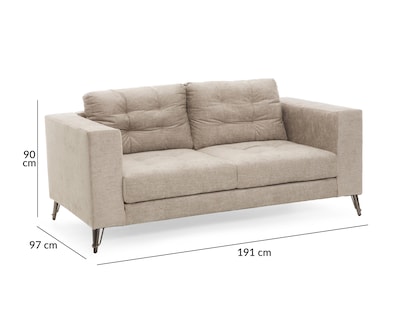 Foto 8 | Loveseat Aurora Contemporáneo