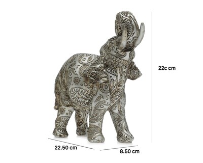 Foto 6 | Escultura de Elefante Hugo