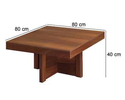 Foto 4 | Mesa de Centro para Sala de Madera Imsa Orion