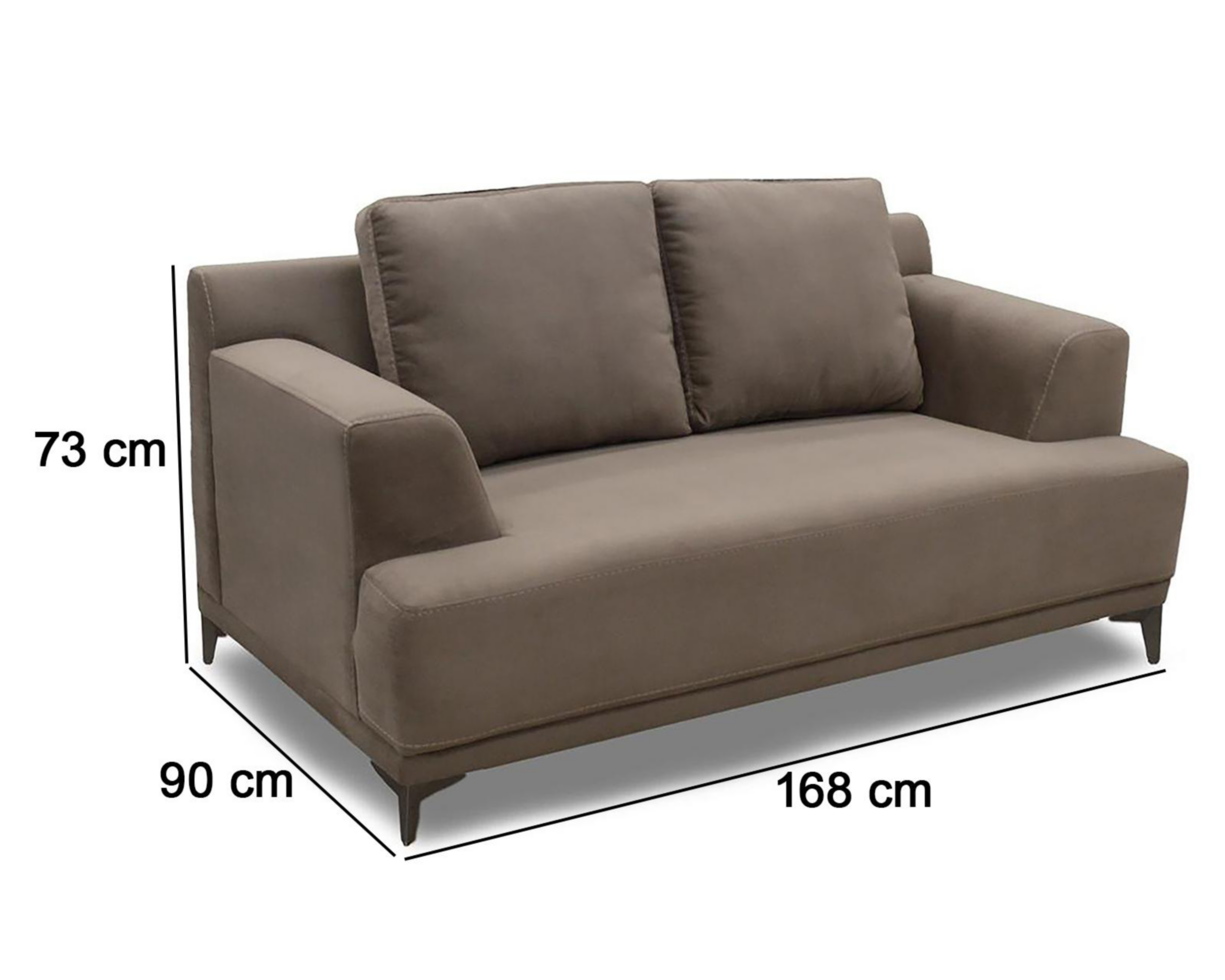 Foto 8 pulgar | Loveseat Venus Contemporáneo