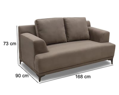 Foto 7 | Loveseat Venus Contemporáneo