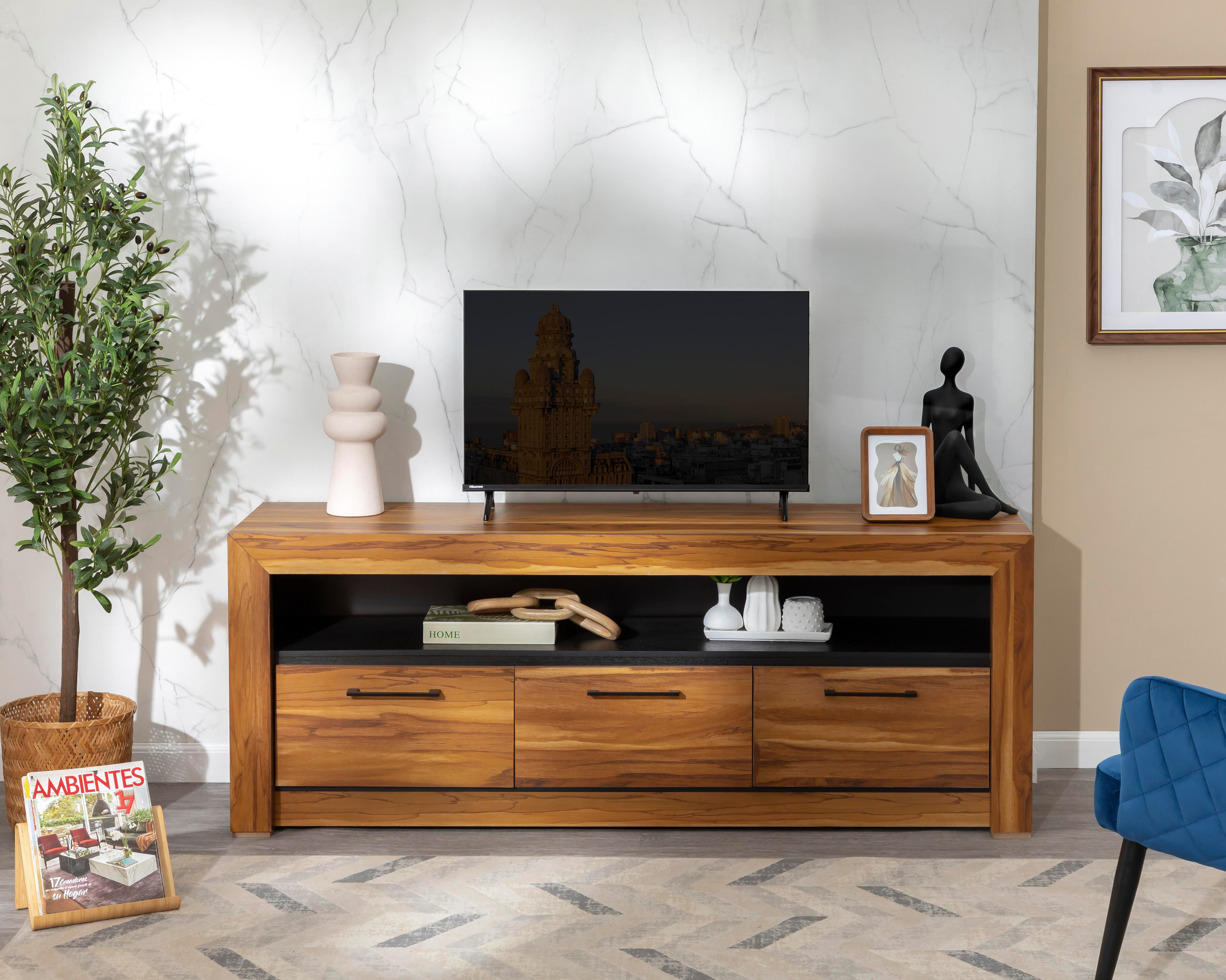 Foto 1 | Mueble para TV 60 Pulgadas de Madera Lilico Niza