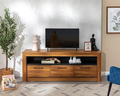 Foto 1 | Mueble para TV 60 Pulgadas de Madera Lilico Niza