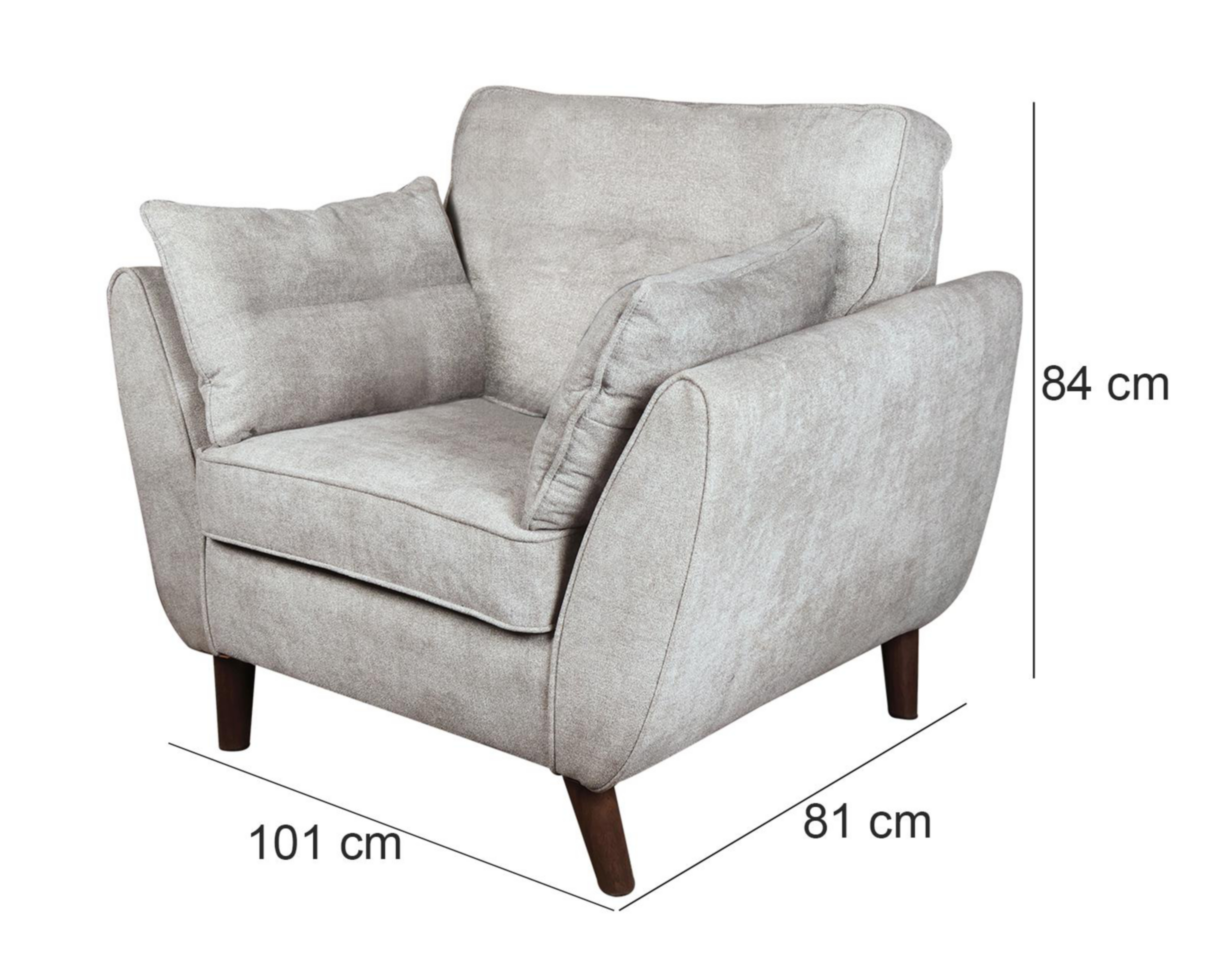 Foto 5 | Sillón Ocasional Nantes Contemporáneo