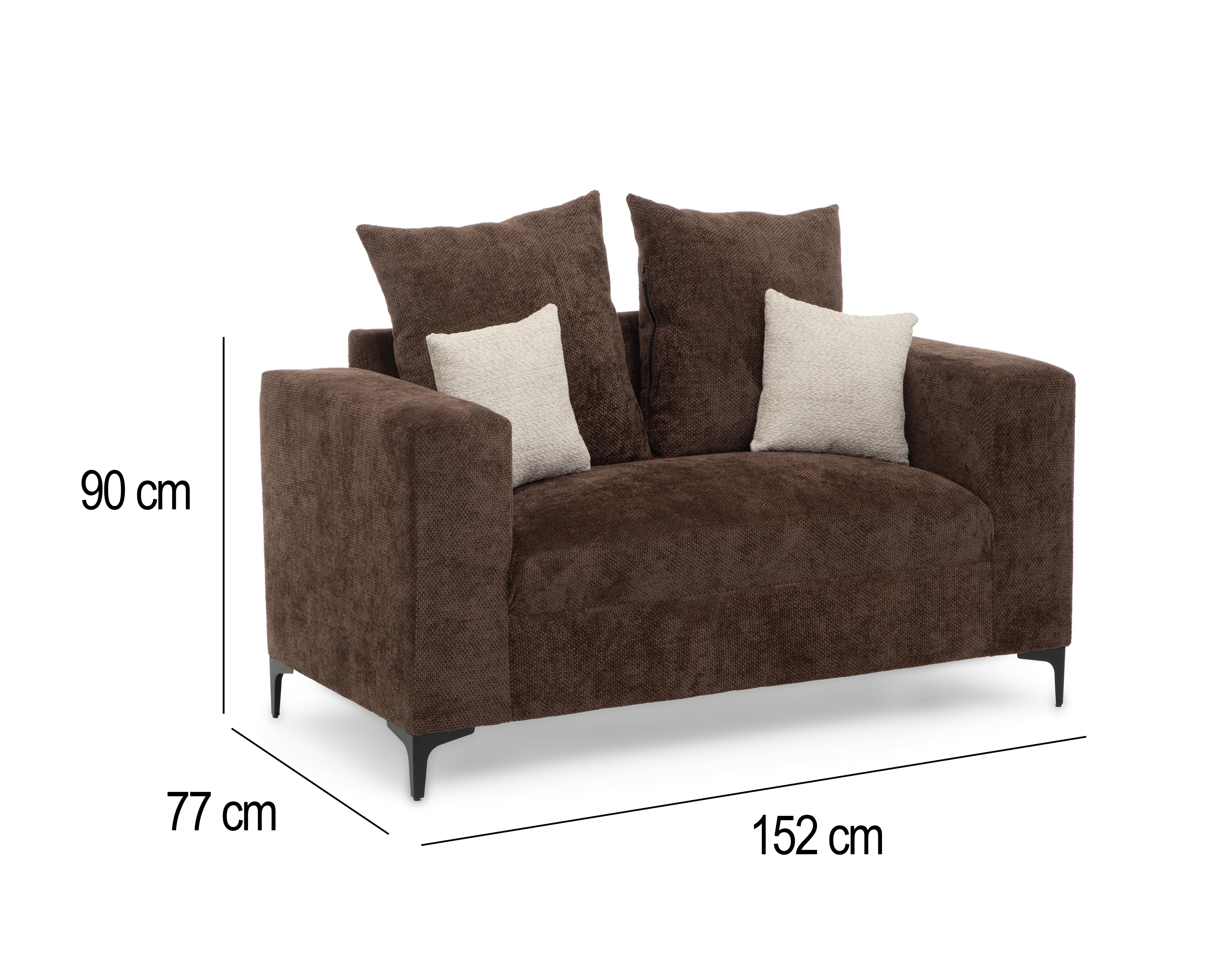 Foto 9 pulgar | Loveseat Sena Contemporáneo