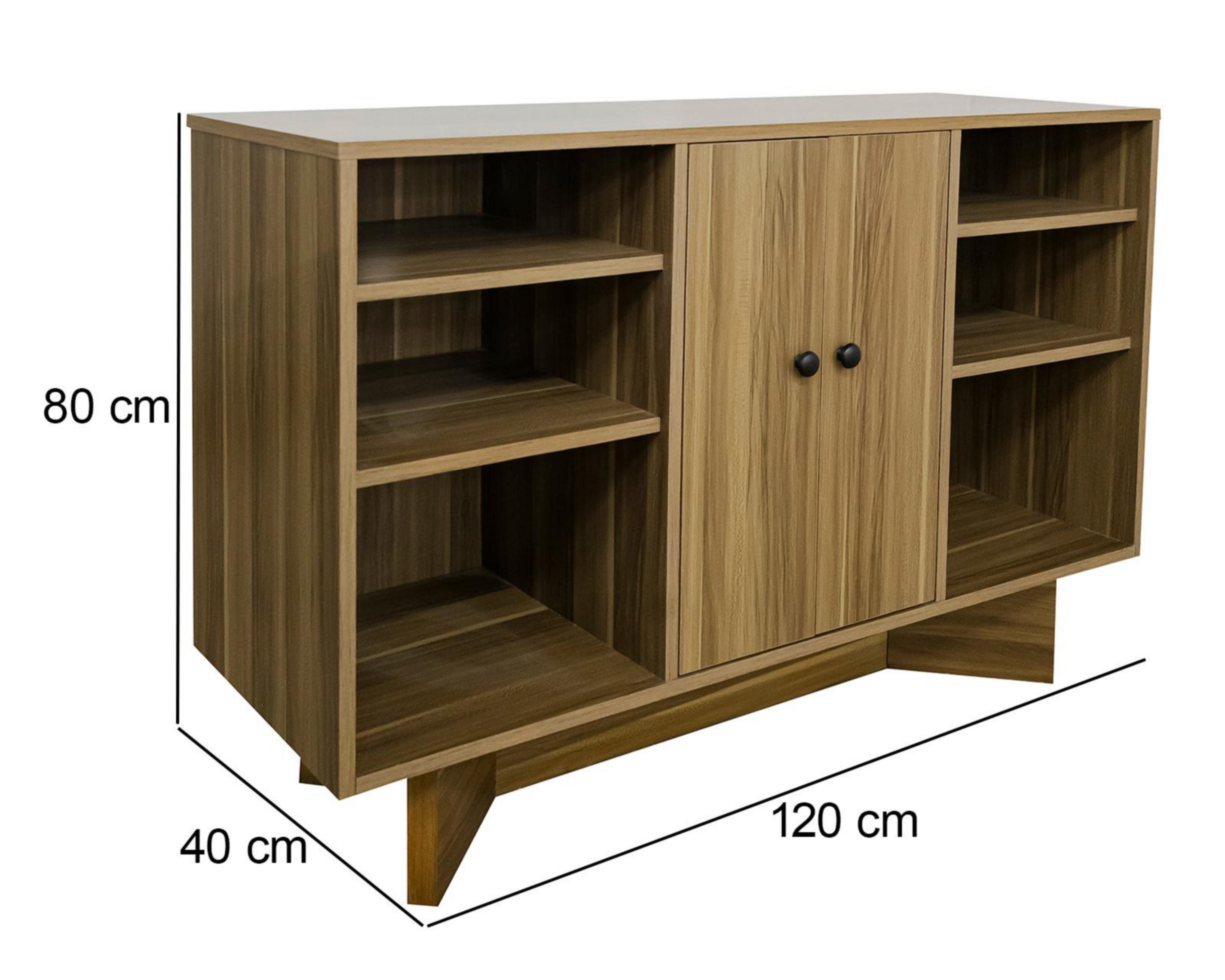 Foto 10 | Mueble para TV 50 Pulgadas Nogal Tamayo Canela