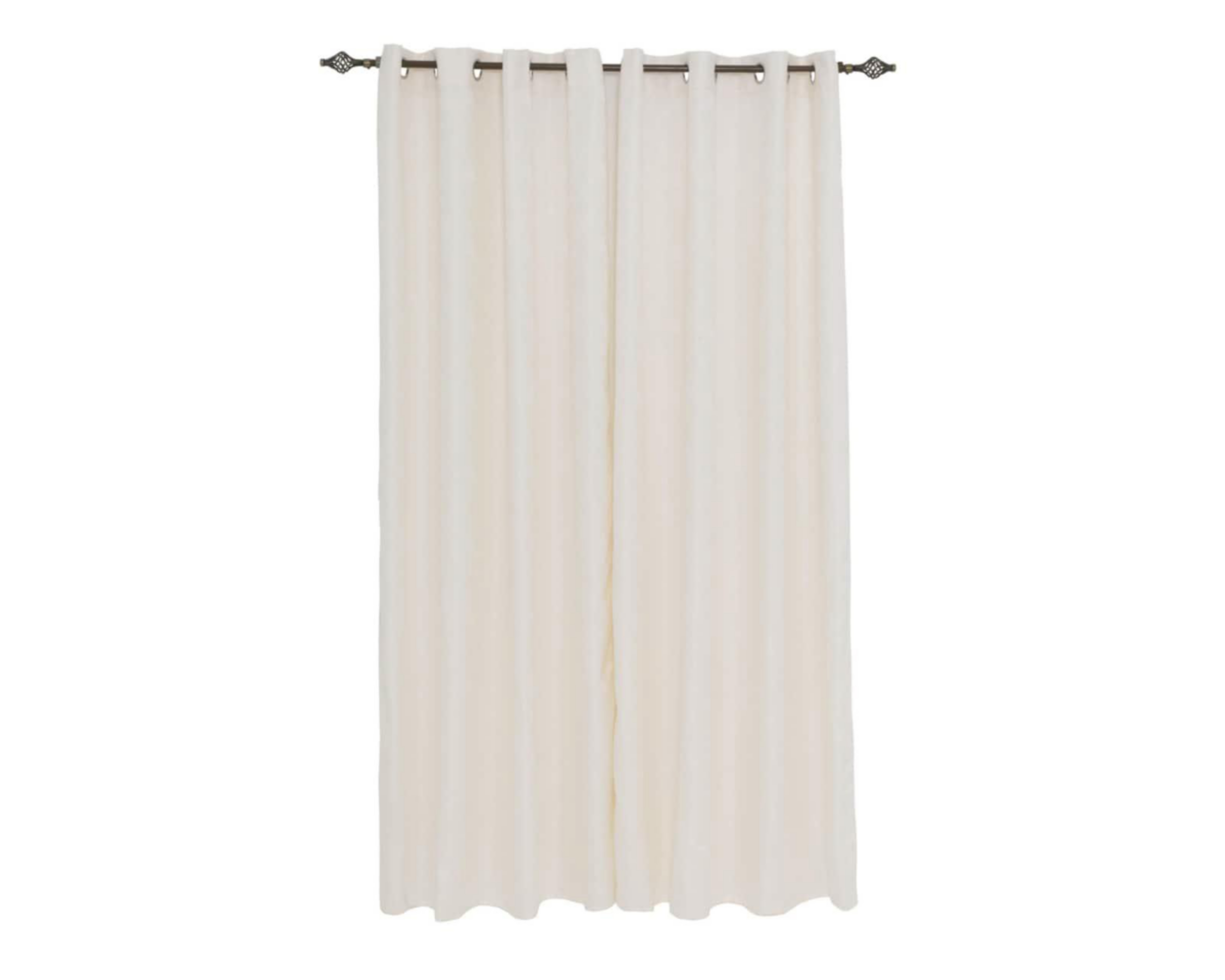 Foto 3 pulgar | Cortinas Blackout Luisa 140 x 225 cm Marfil