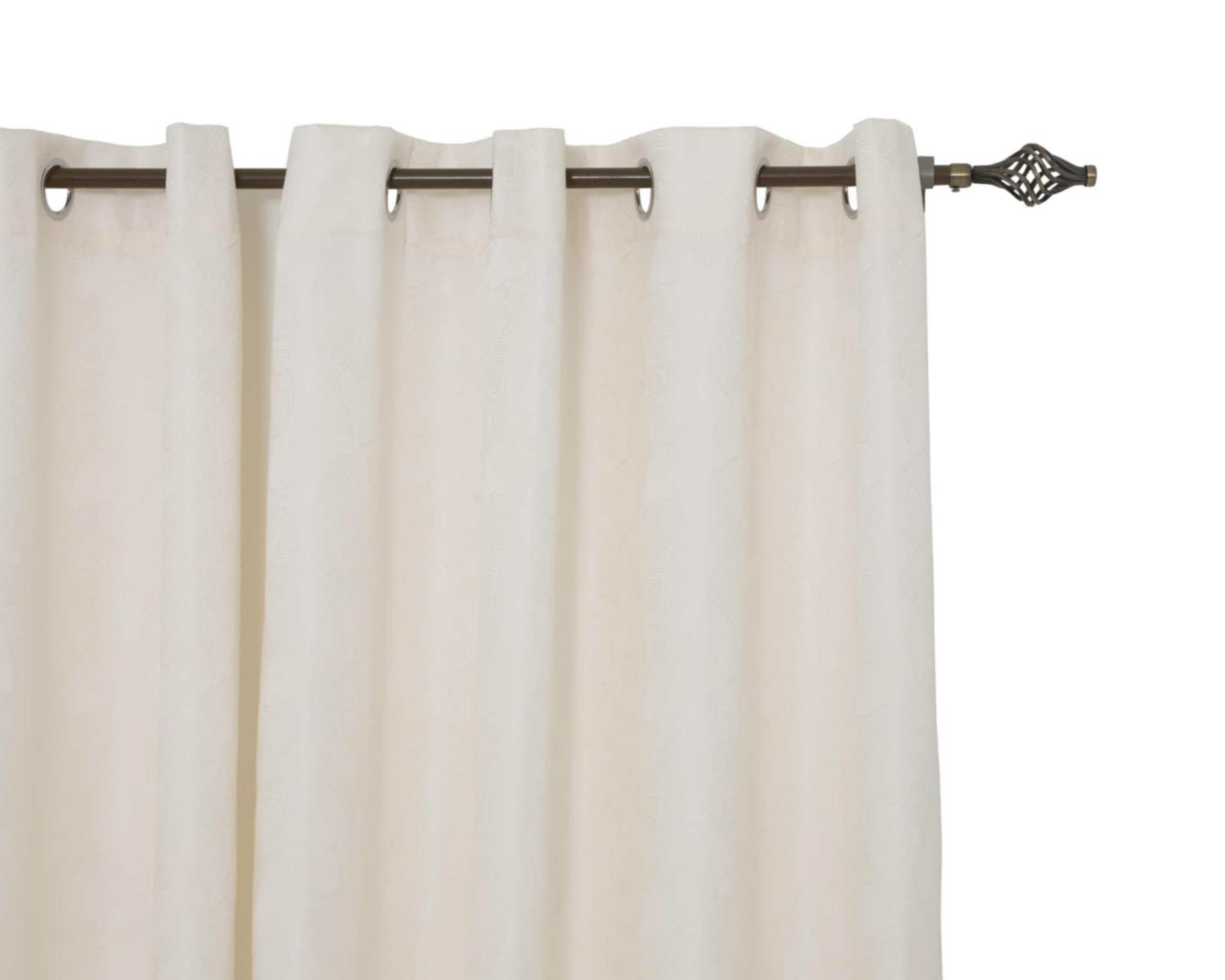 Foto 4 pulgar | Cortinas Blackout Luisa 140 x 225 cm Marfil