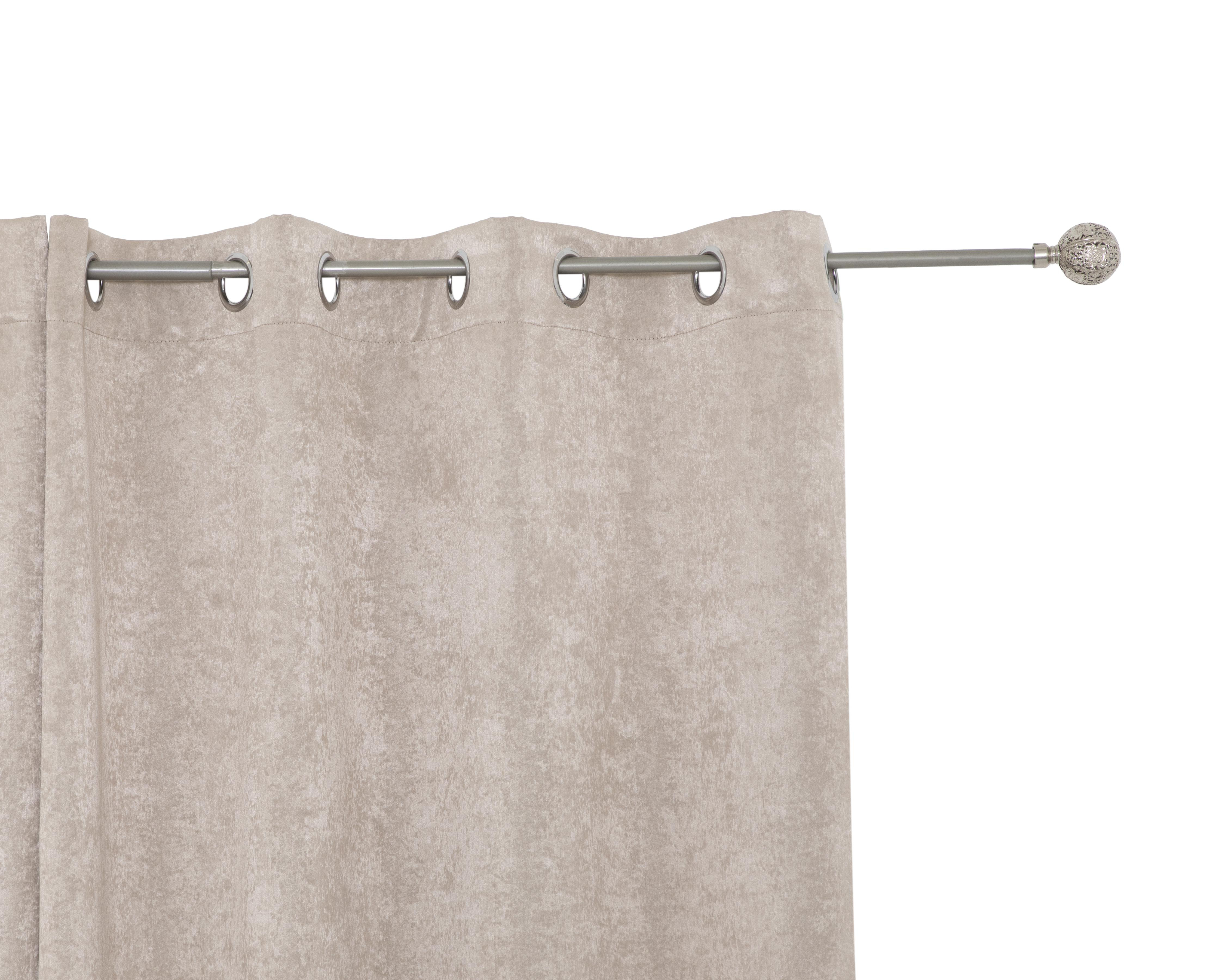 Foto 4 pulgar | Cortina Blackout Isabela 140 x 225 cm Taupe